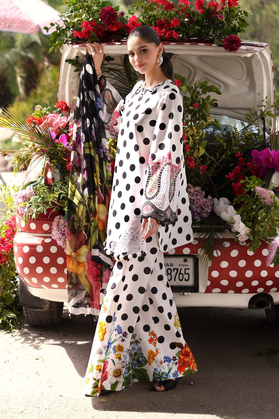 Maria B | M Prints 26 | MPT-3008-A - House Of Hania