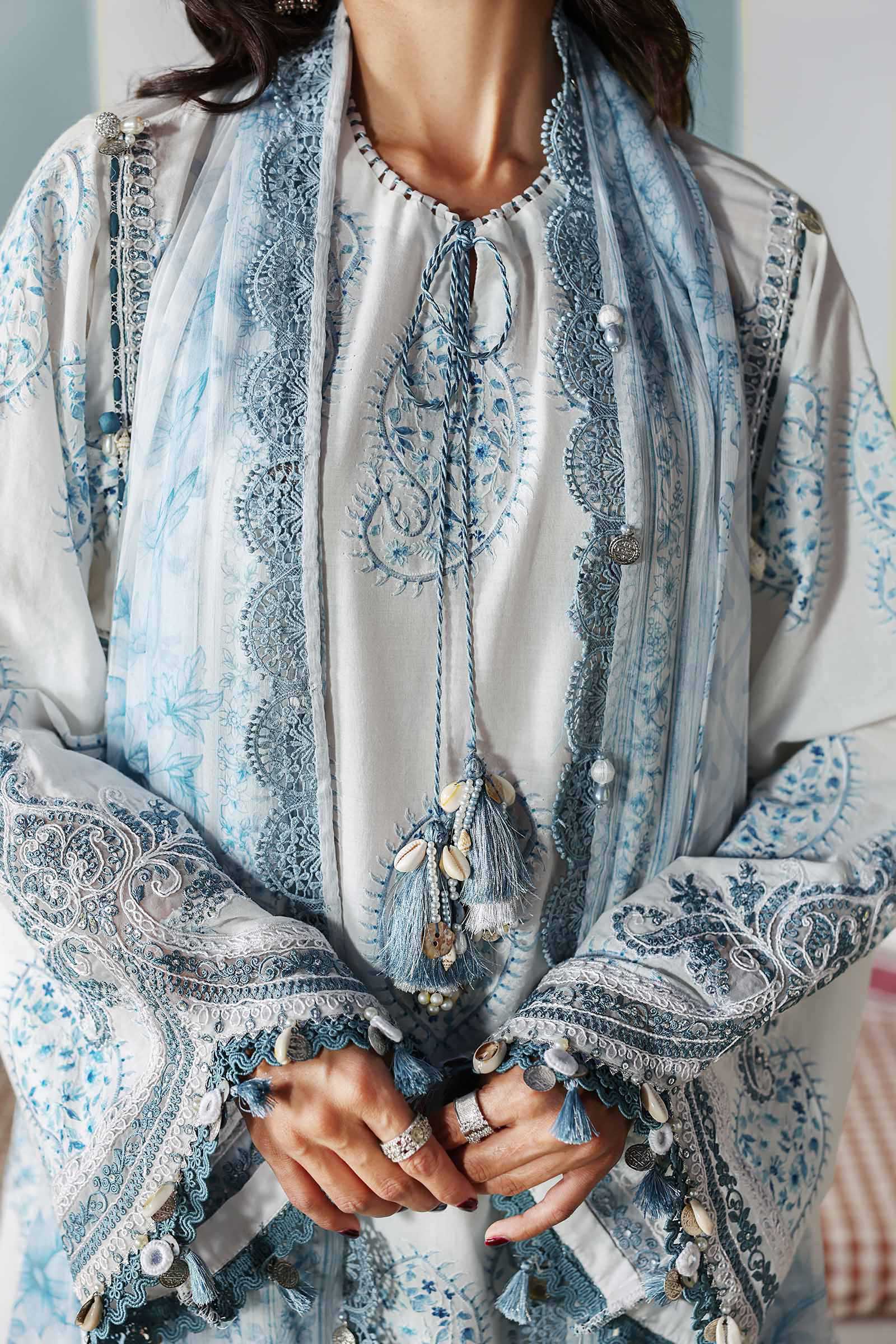 Maria B | M Prints 26 | MPT-3009-A - House Of Hania