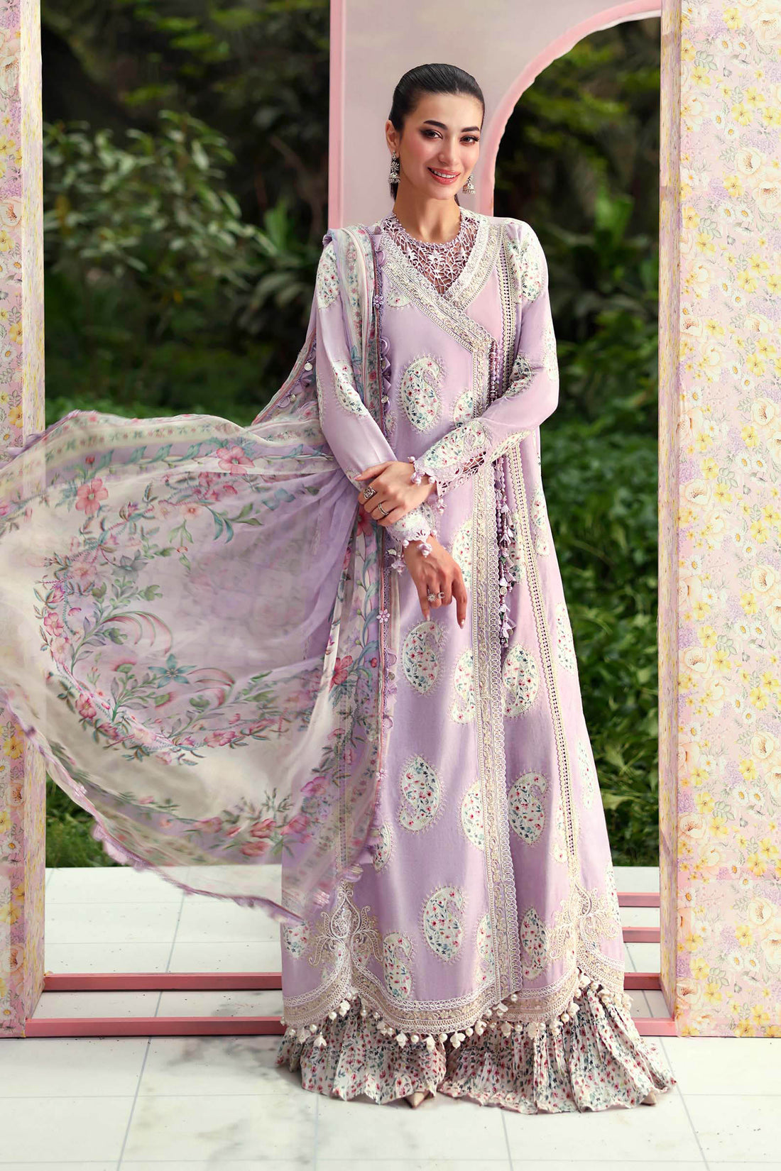 Maria B | M Prints 26 | MPT-3009-B - House Of Hania