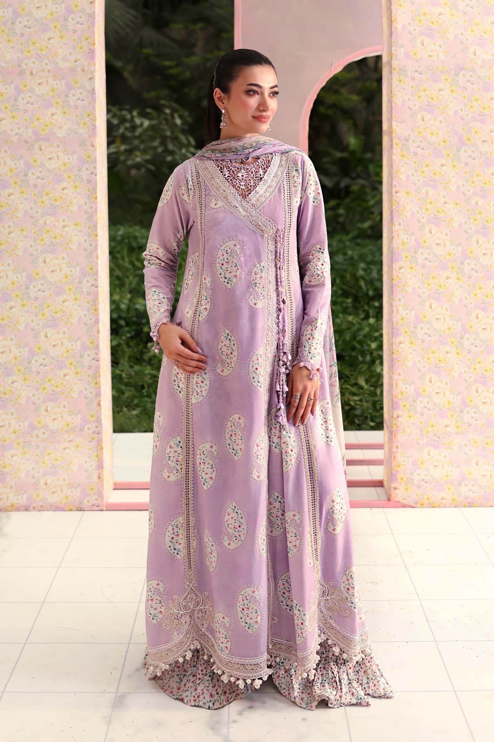 Maria B | M Prints 26 | MPT-3009-B - House Of Hania
