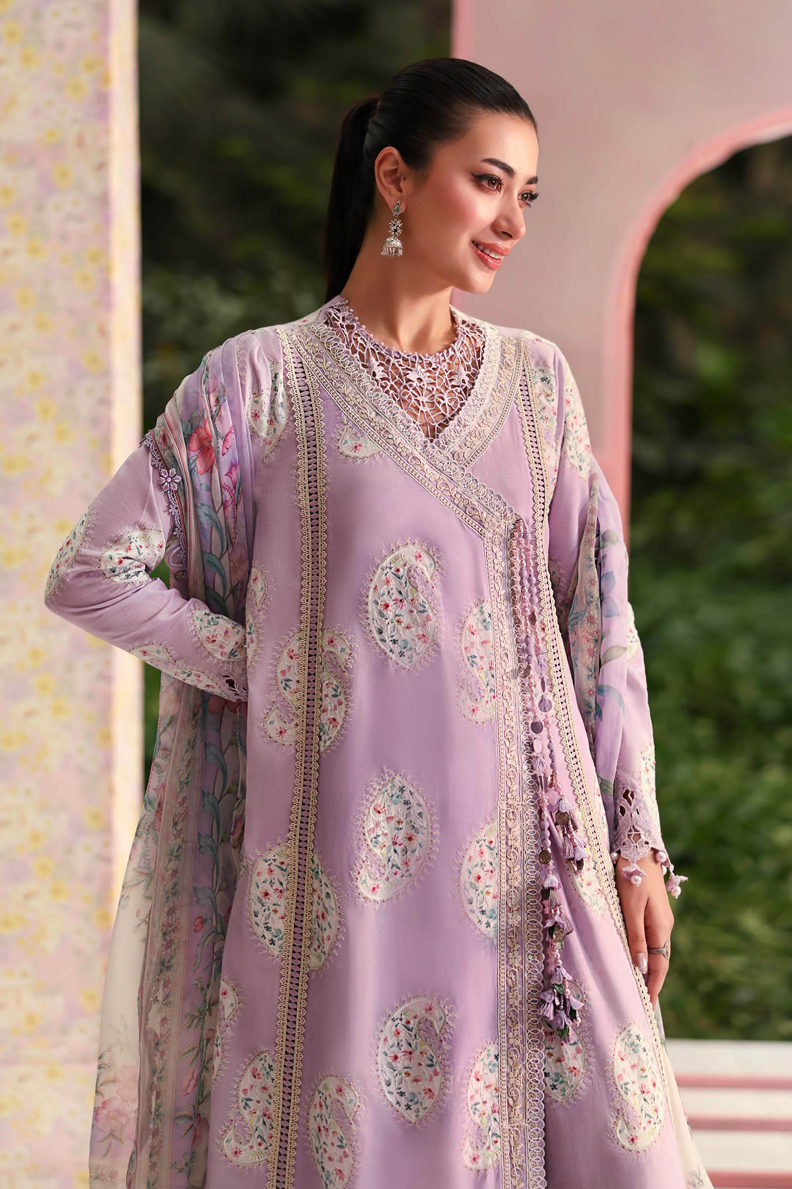 Maria B | M Prints 26 | MPT-3009-B - House Of Hania