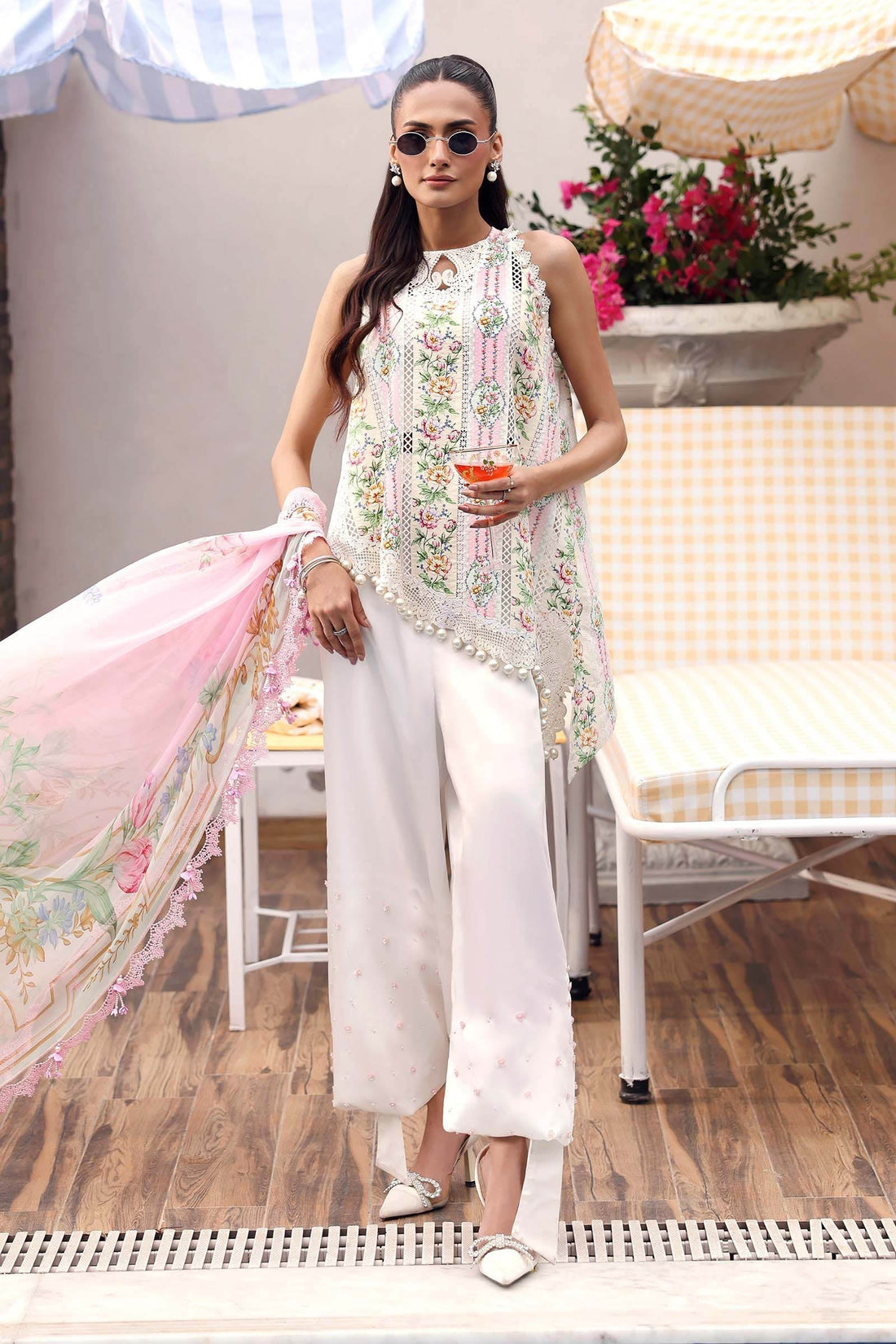 Maria B | M Prints 26 | MPT-3010-A - House Of Hania
