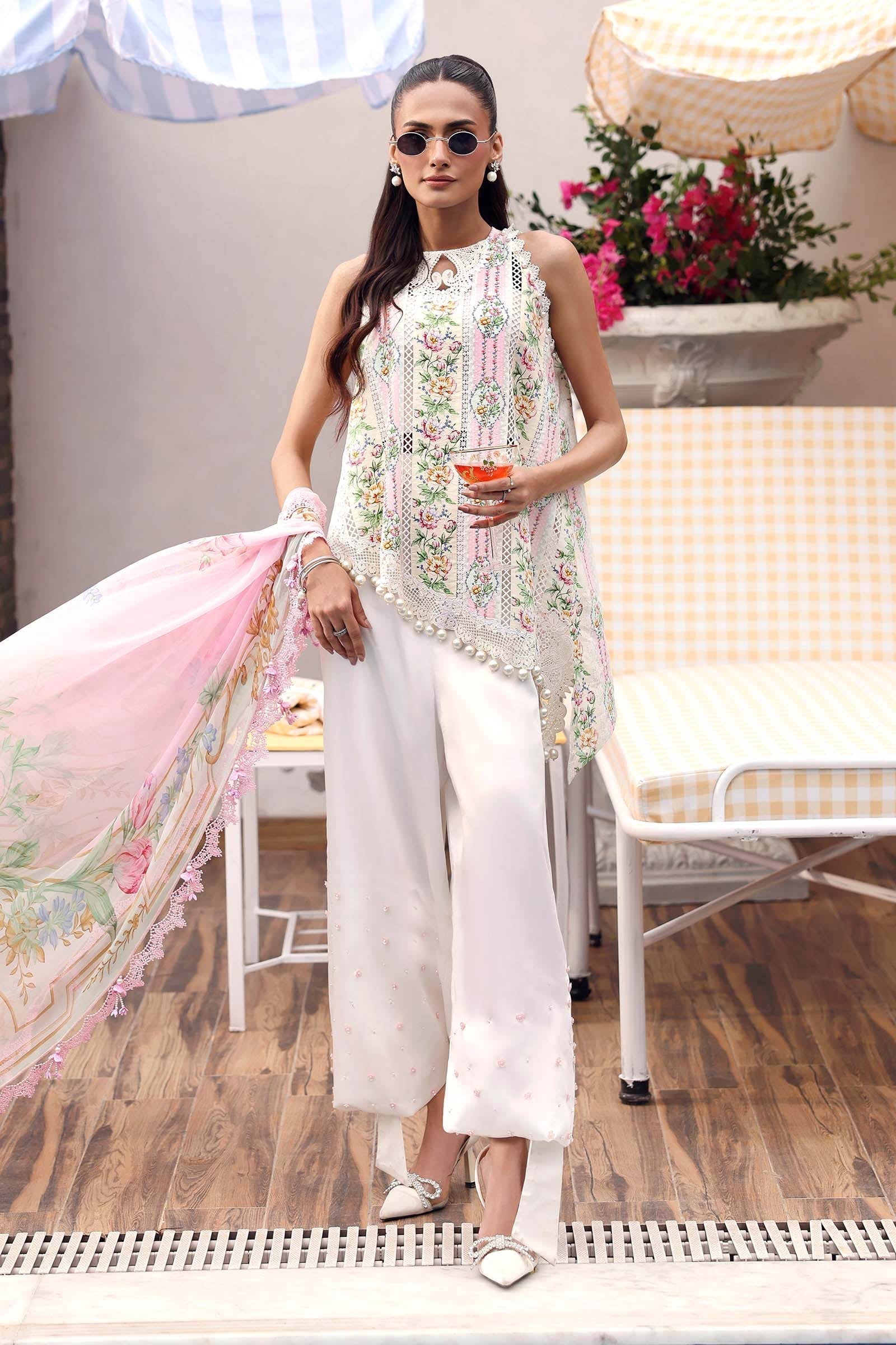Maria B | M Prints 26 | MPT-3010-A - House Of Hania