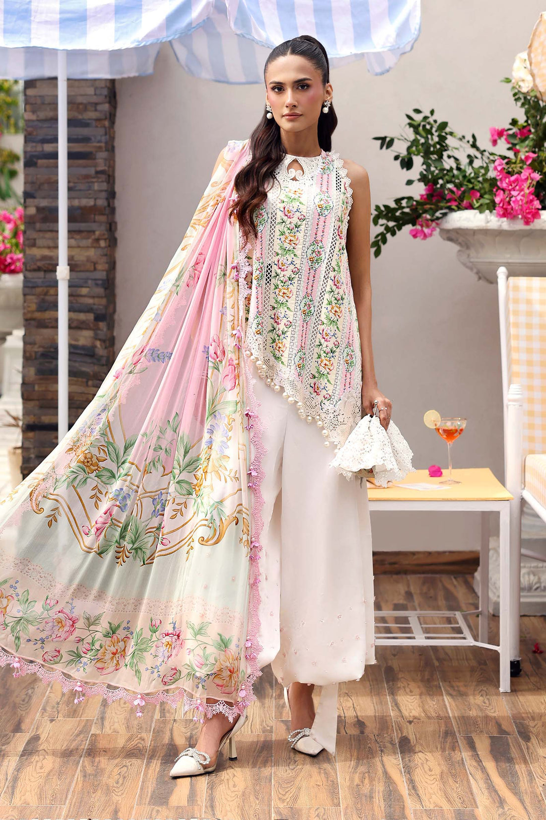 Maria B | M Prints 26 | MPT-3010-A - House Of Hania