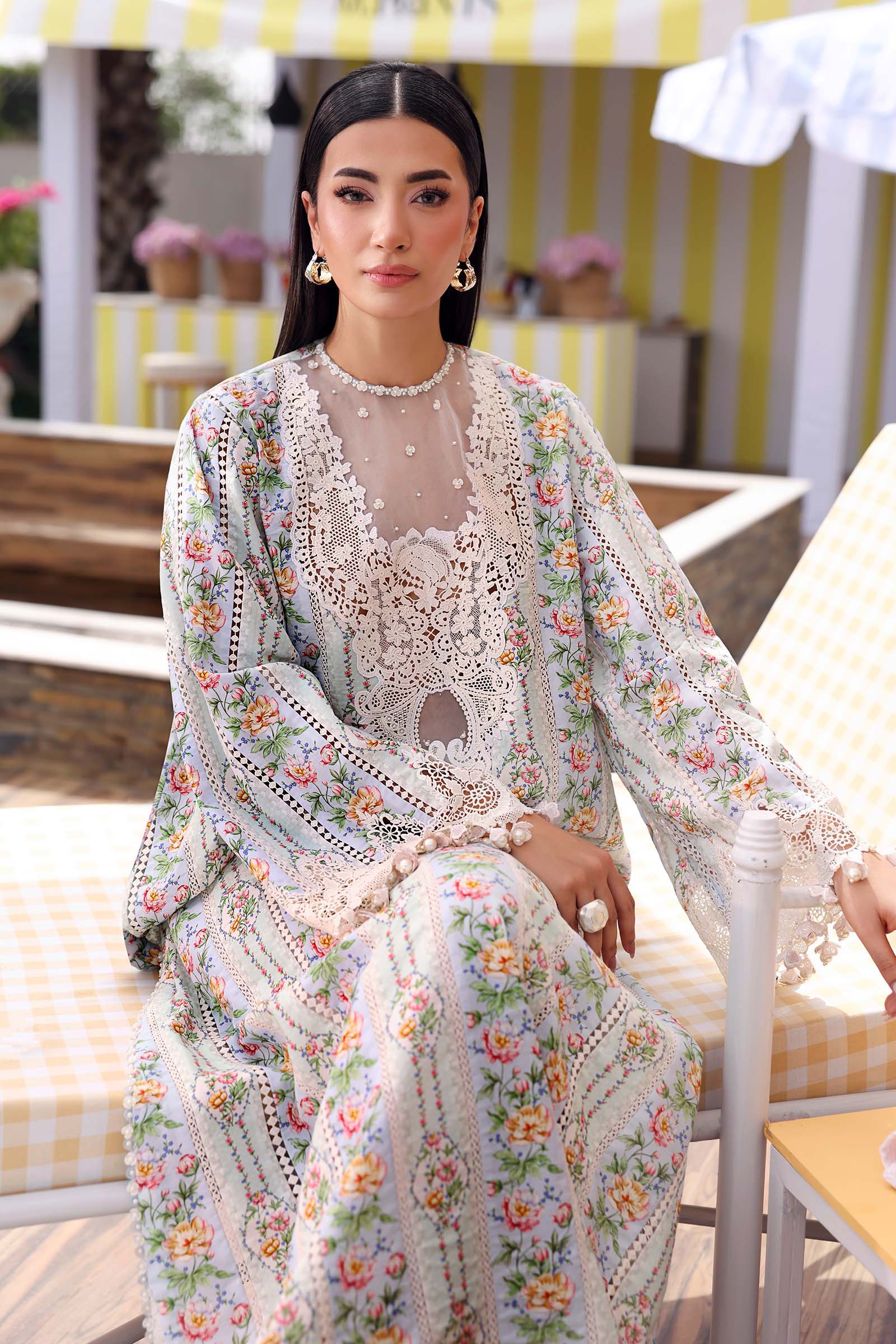 Maria B | M Prints 26 | MPT-3010-B - House Of Hania