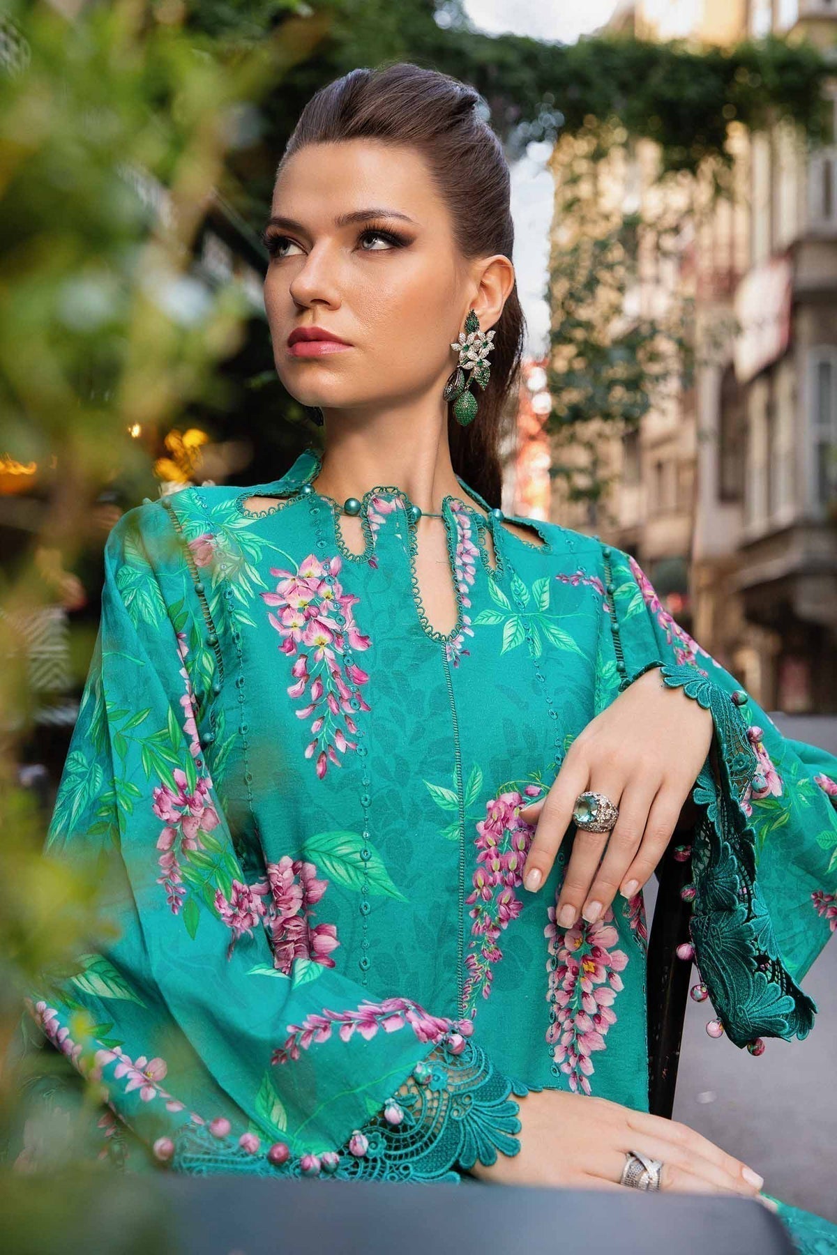 Maria B | M Prints Fall Edit 24 | MPT-2301-A - House Of Hania