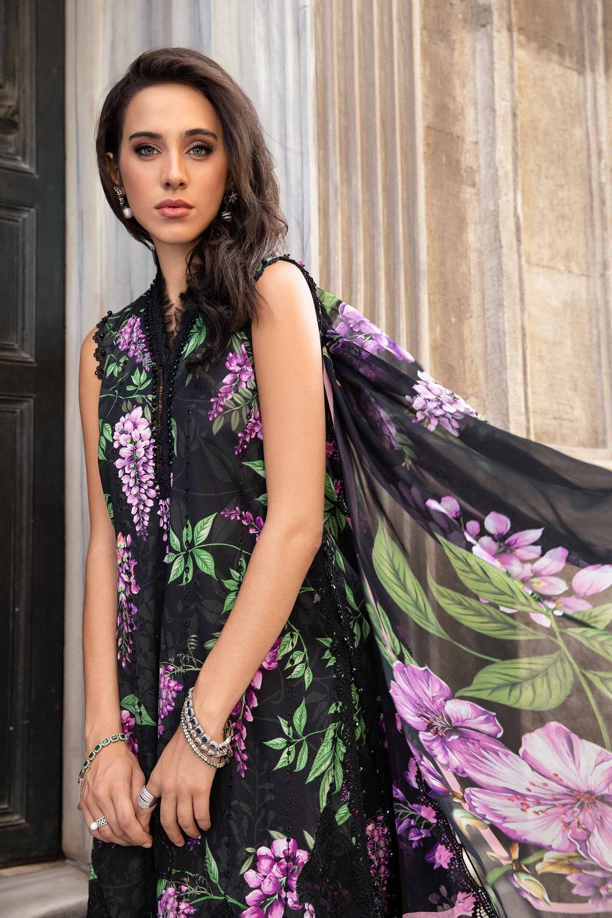 Maria B | M Prints Fall Edit 24 | MPT-2301-B - House Of Hania