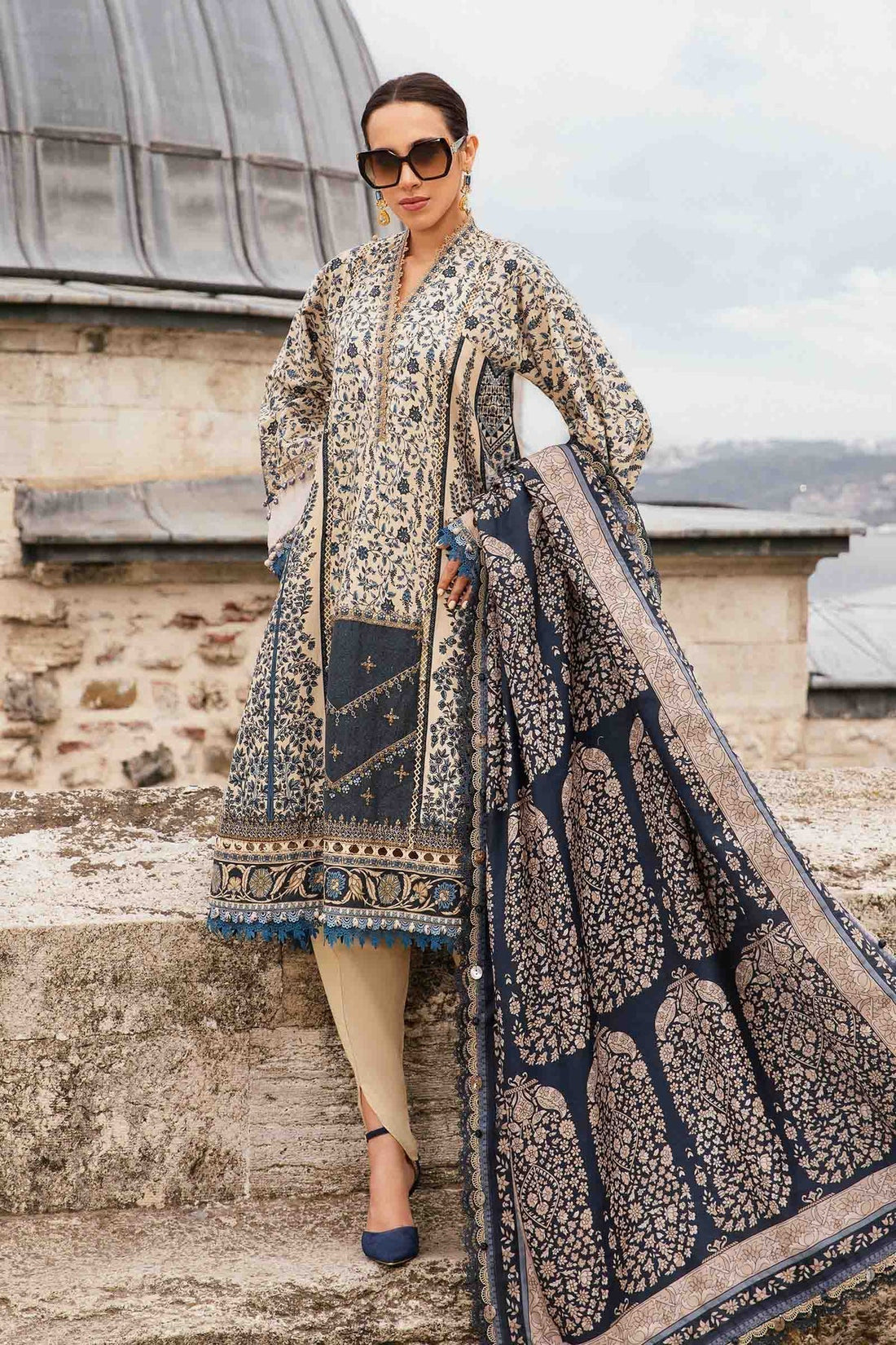 Maria B | M Prints Fall Edit 24 | MPT-2302-A - House Of Hania