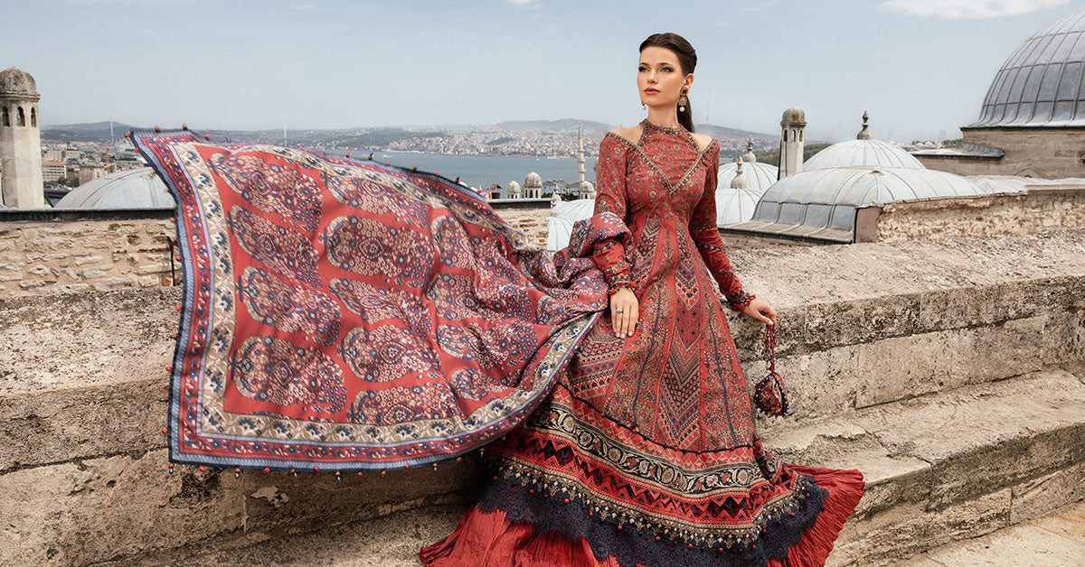 Maria B | M Prints Fall Edit 24 | MPT-2302-B - House Of Hania