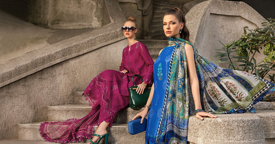 Maria B | M Prints Fall Edit 24 | MPT-2303-B - House Of Hania