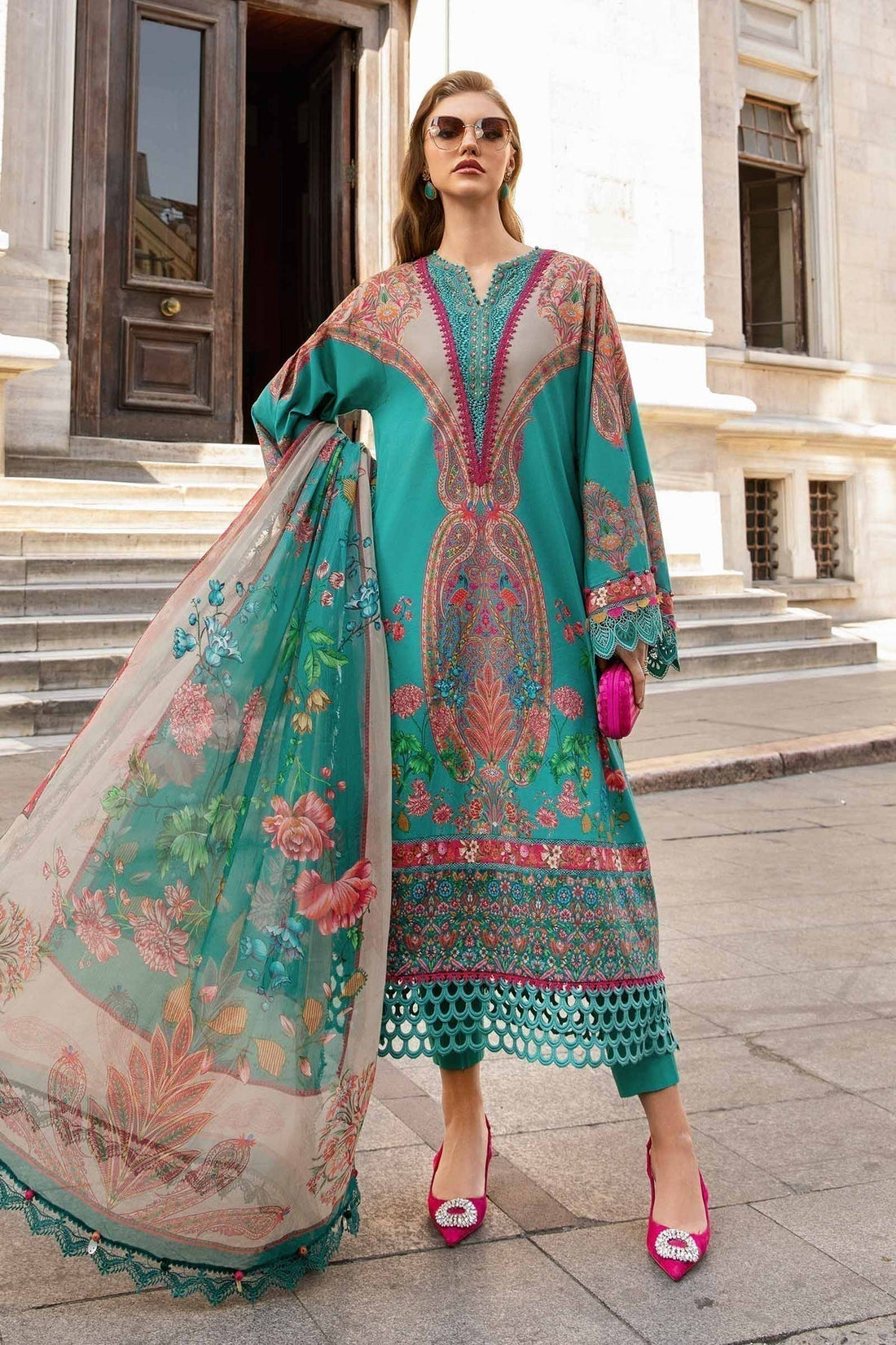 Maria B | M Prints Fall Edit 24 | MPT-2304-A - House Of Hania
