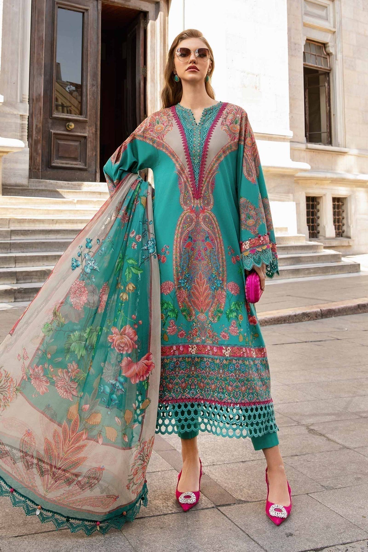 Maria B | M Prints Fall Edit 24 | MPT-2304-A - House Of Hania
