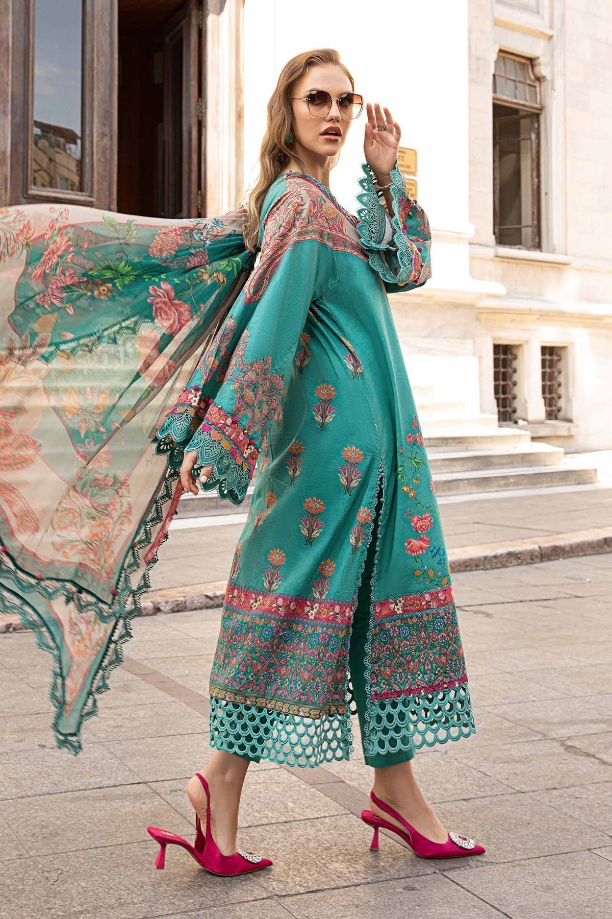 Maria B | M Prints Fall Edit 24 | MPT-2304-A - House Of Hania