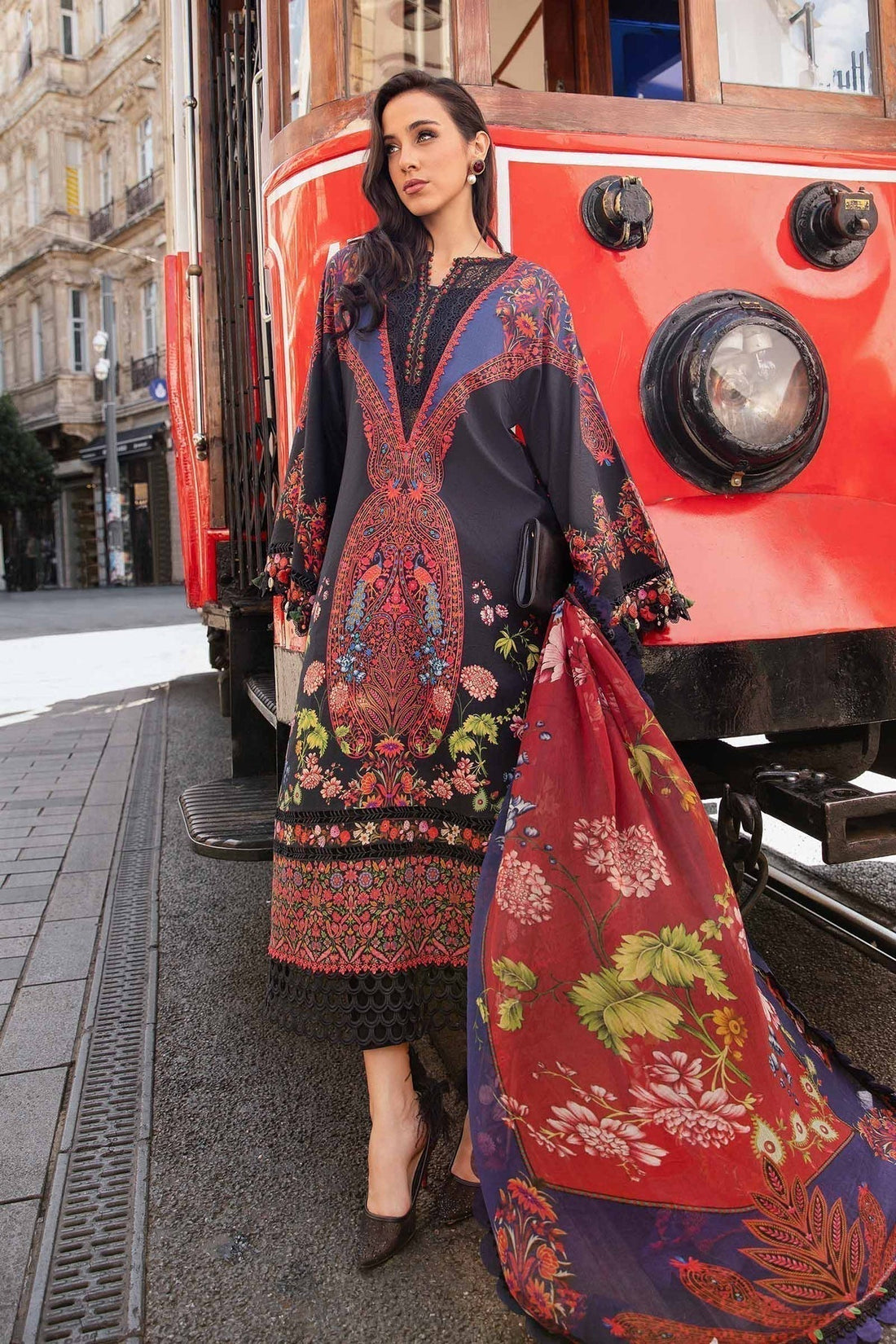 Maria B | M Prints Fall Edit 24 | MPT-2304-B - House Of Hania