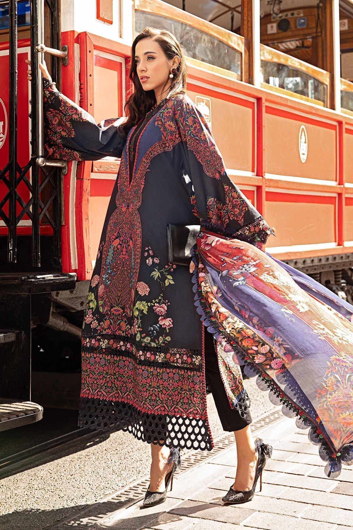 Maria B | M Prints Fall Edit 24 | MPT-2304-B - House Of Hania