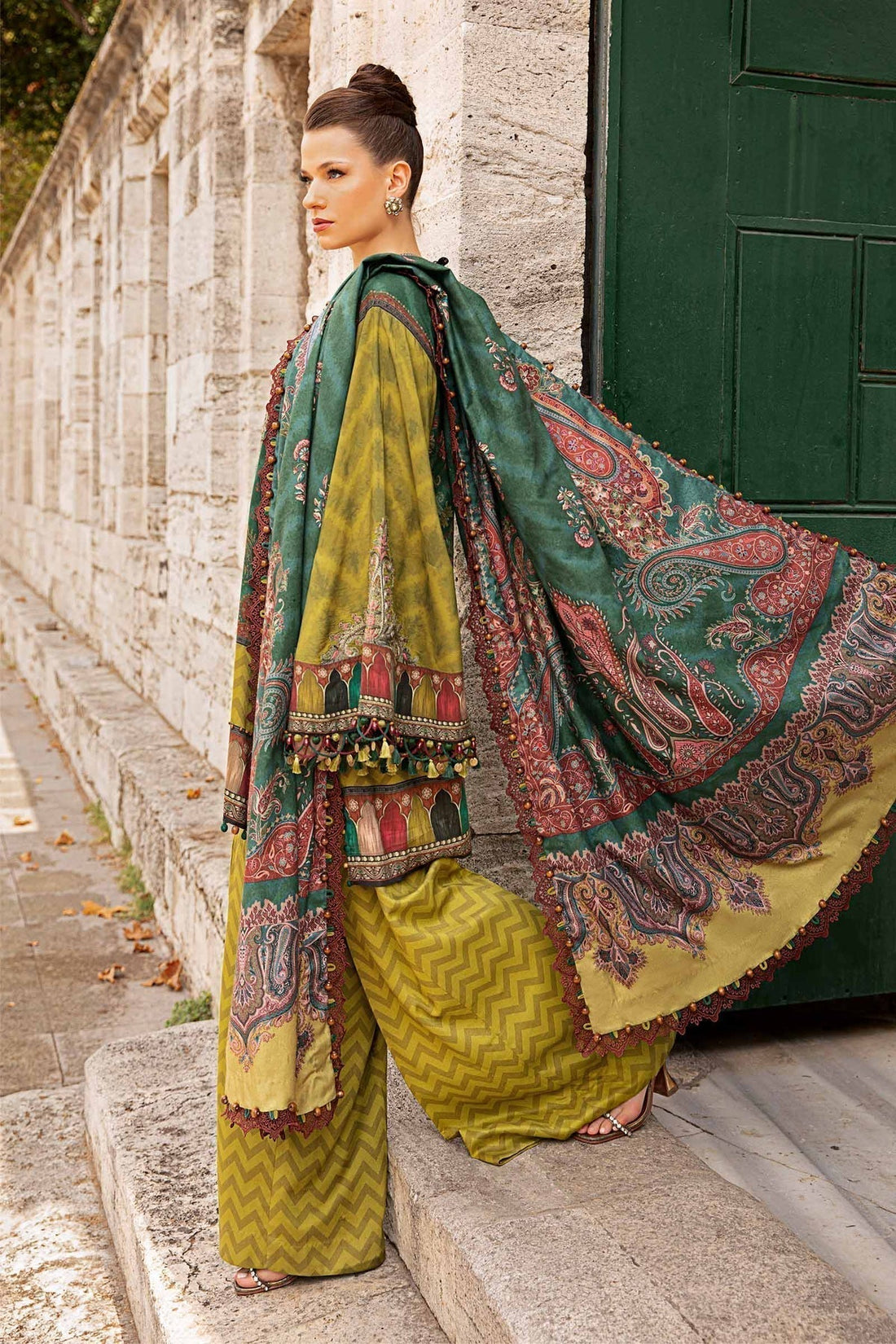 Maria B | M Prints Fall Edit 24 | MPT-2305-A - House Of Hania