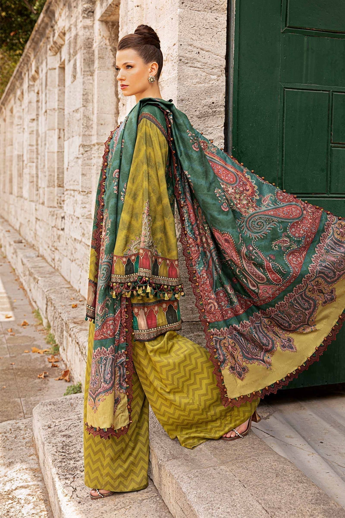 Maria B | M Prints Fall Edit 24 | MPT-2305-A - House Of Hania