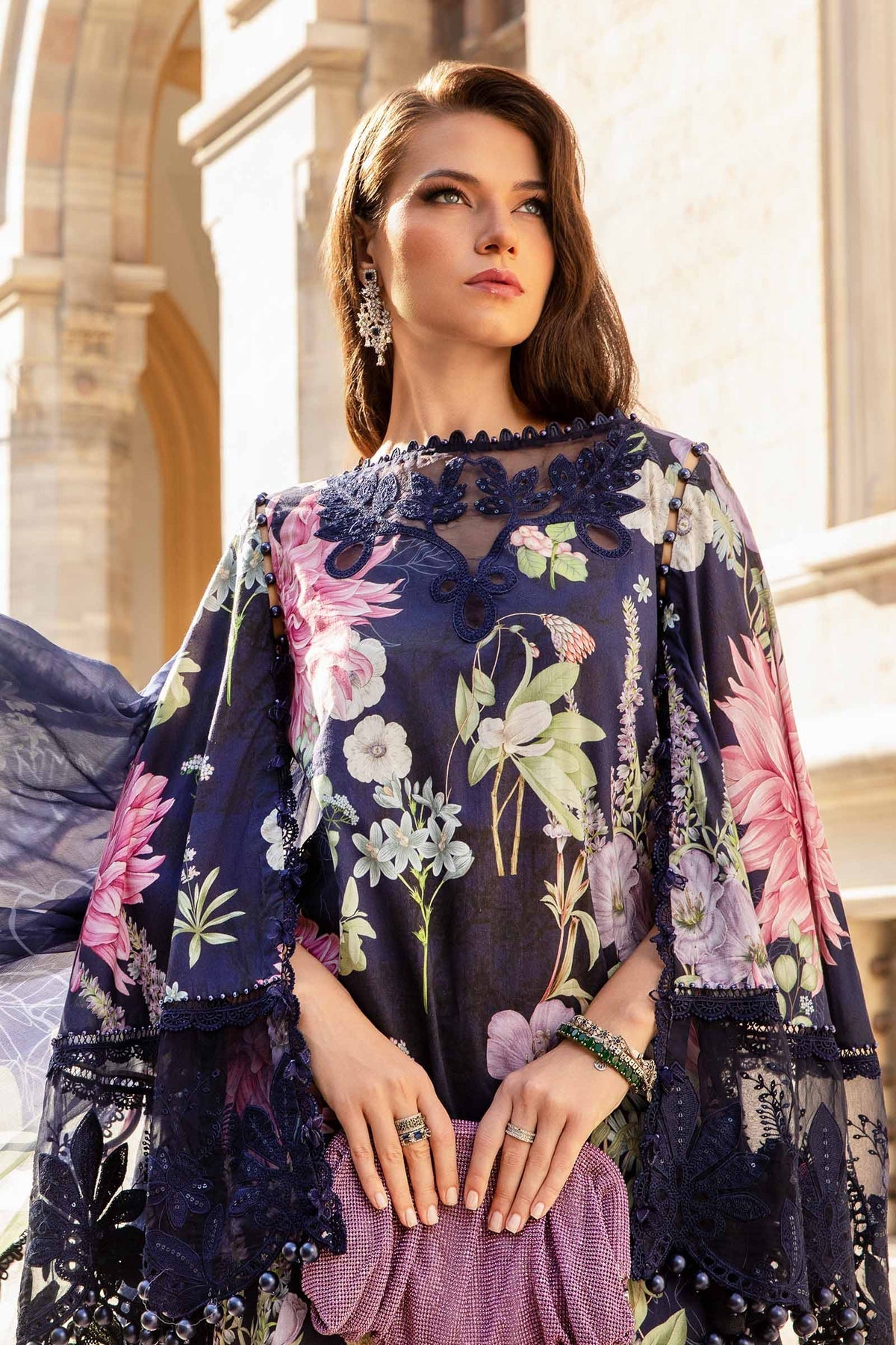 Maria B | M Prints Fall Edit 24 | MPT-2306-B - House Of Hania