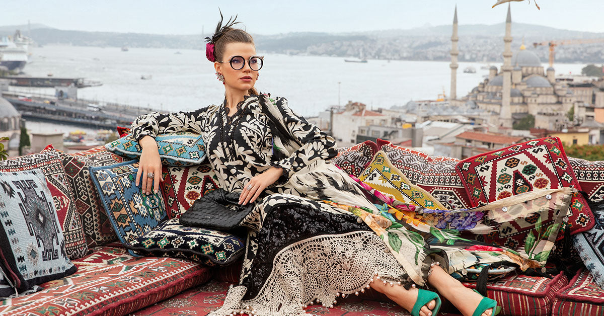Maria B | M Prints Fall Edit 24 | MPT-2307-B - House Of Hania