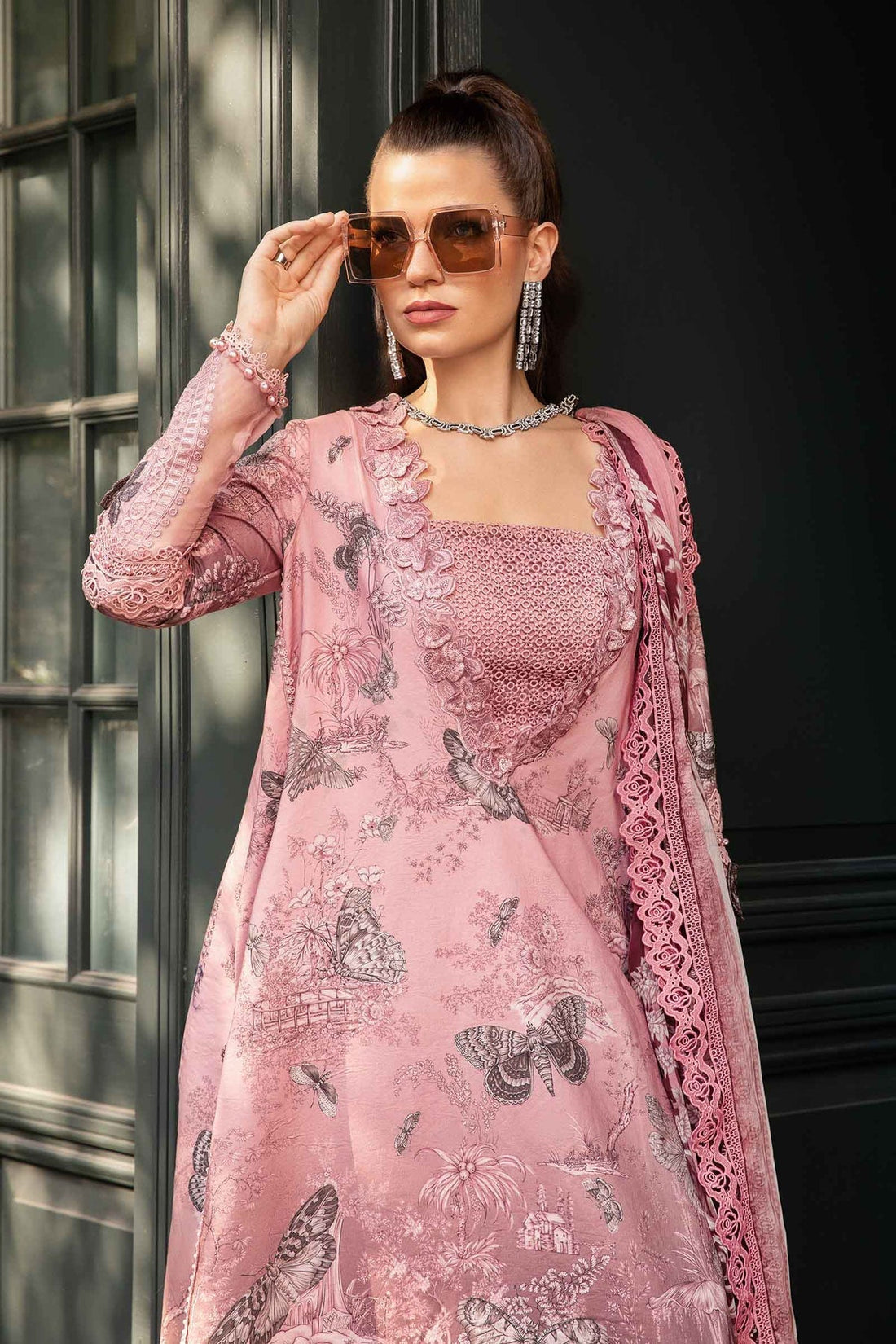 Maria B | M Prints Fall Edit 24 | MPT-2308-A - House Of Hania