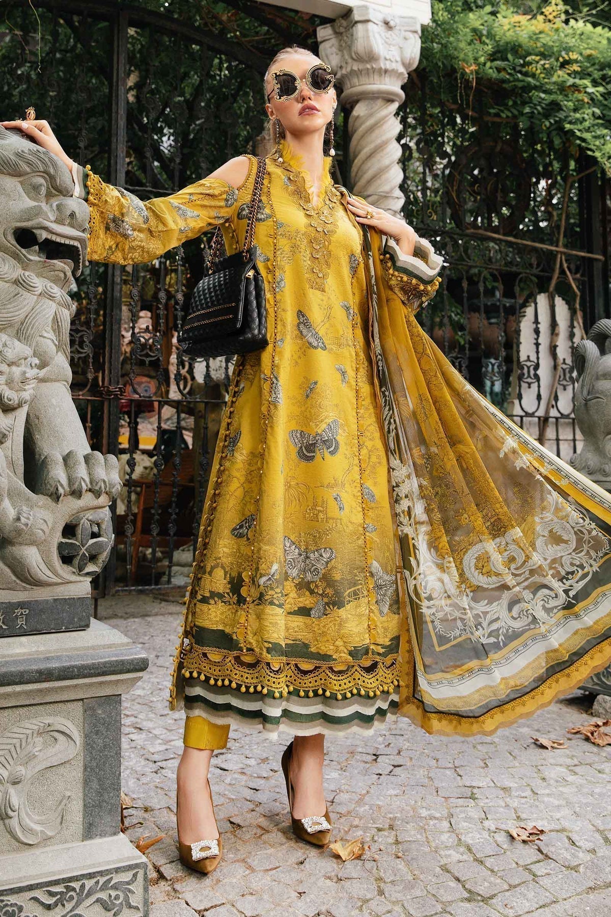 Maria B | M Prints Fall Edit 24 | MPT-2308-B - House Of Hania