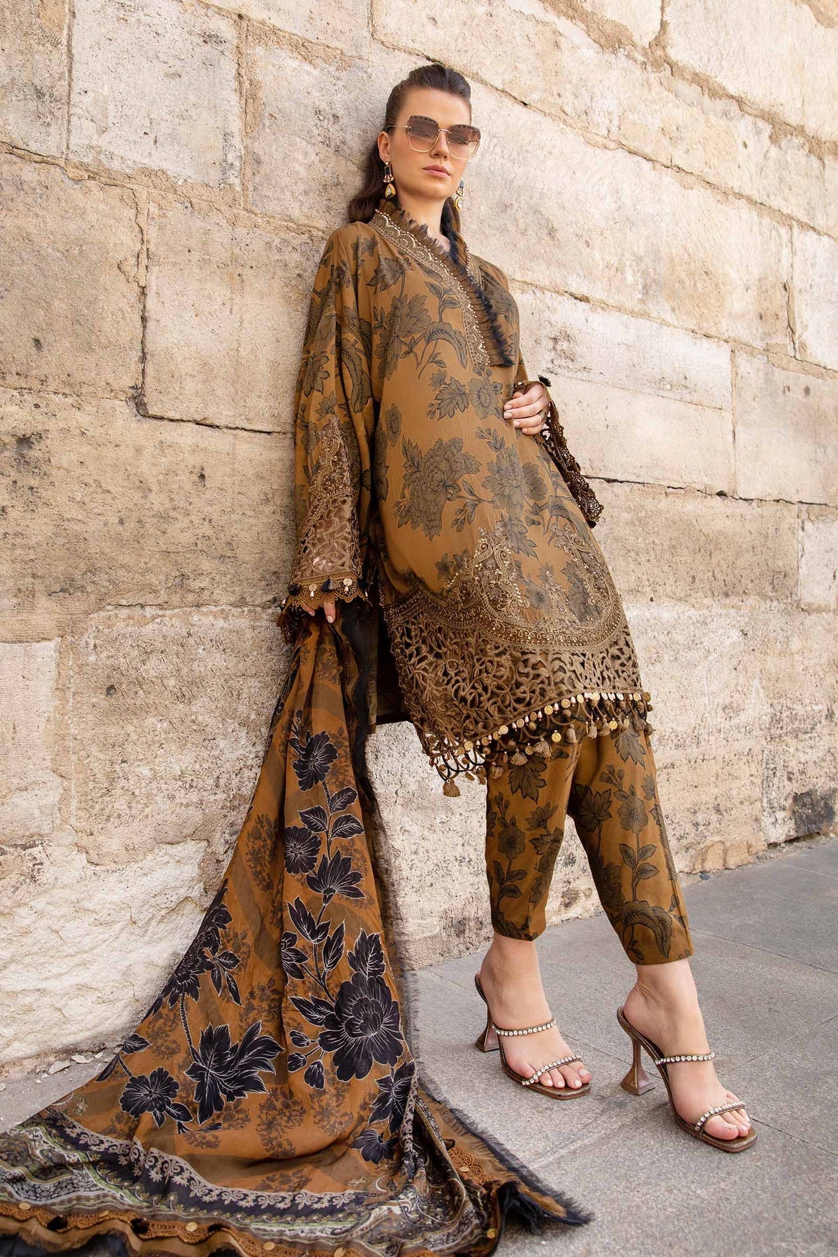 Maria B | M Prints Fall Edit 24 |  MPT-2309-A - House Of Hania