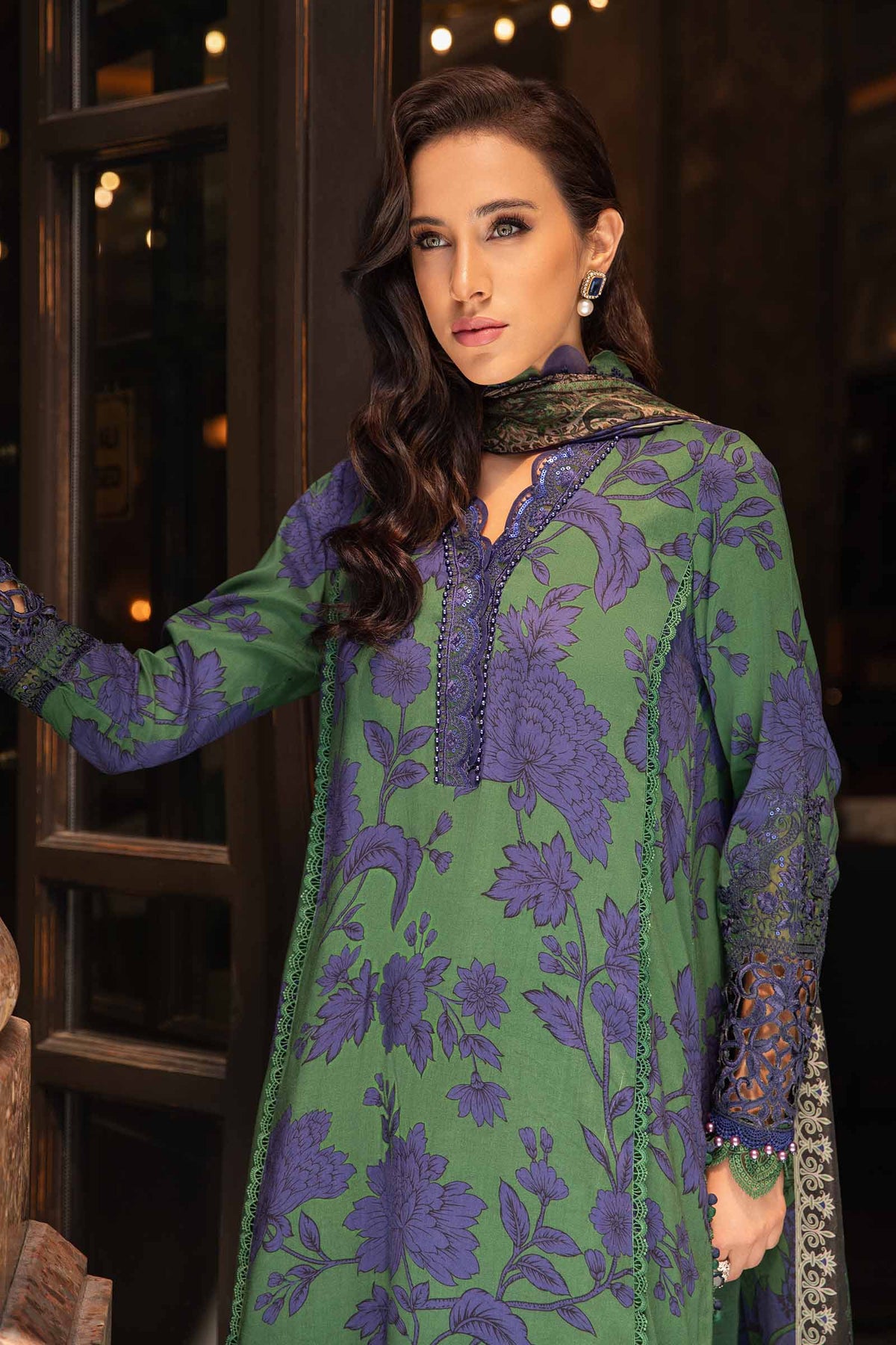 Maria B | M Prints Fall Edit 24 | MPT-2309-B - House Of Hania