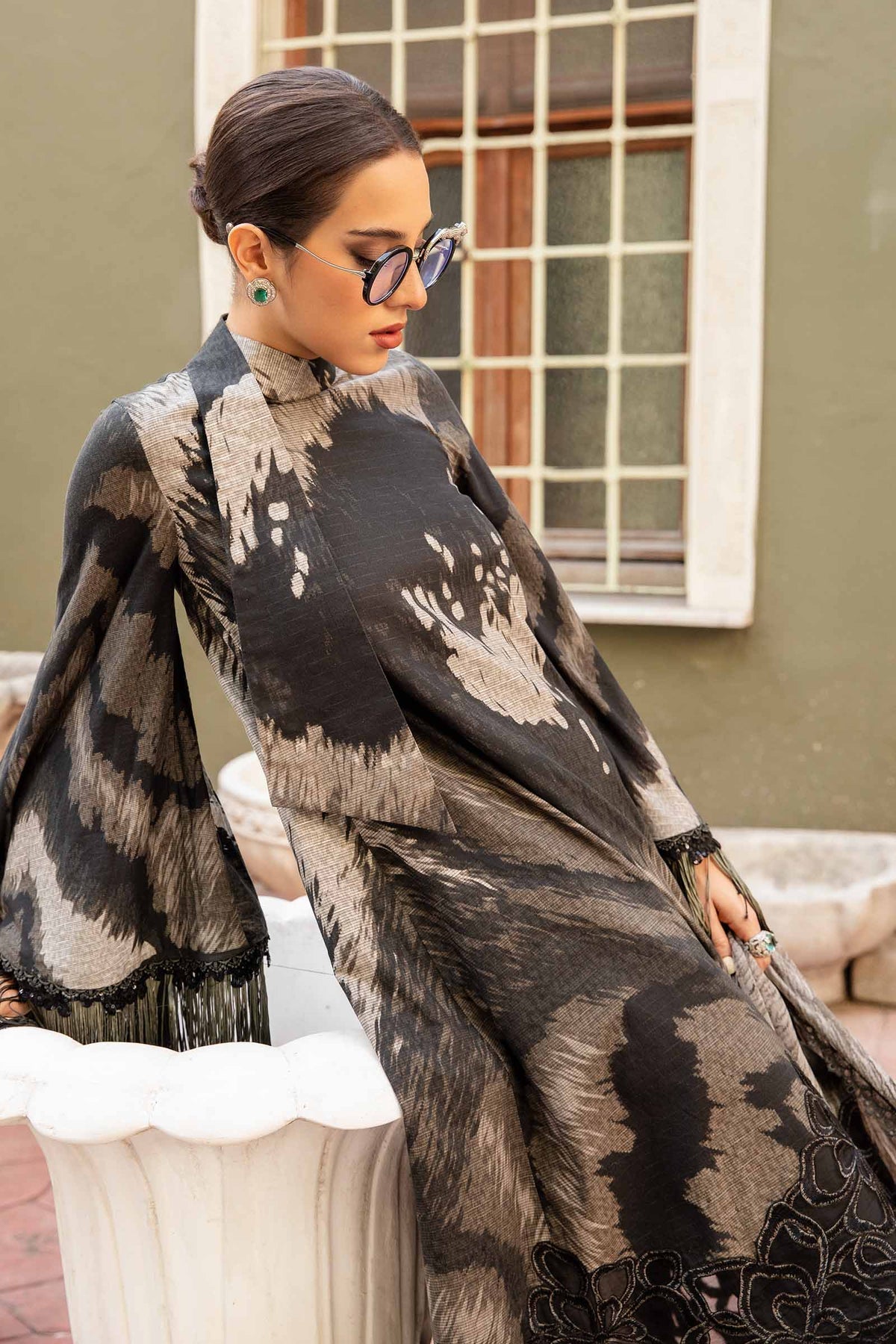 Maria B | M Prints Fall Edit 24 | MPT-2310-A - House Of Hania
