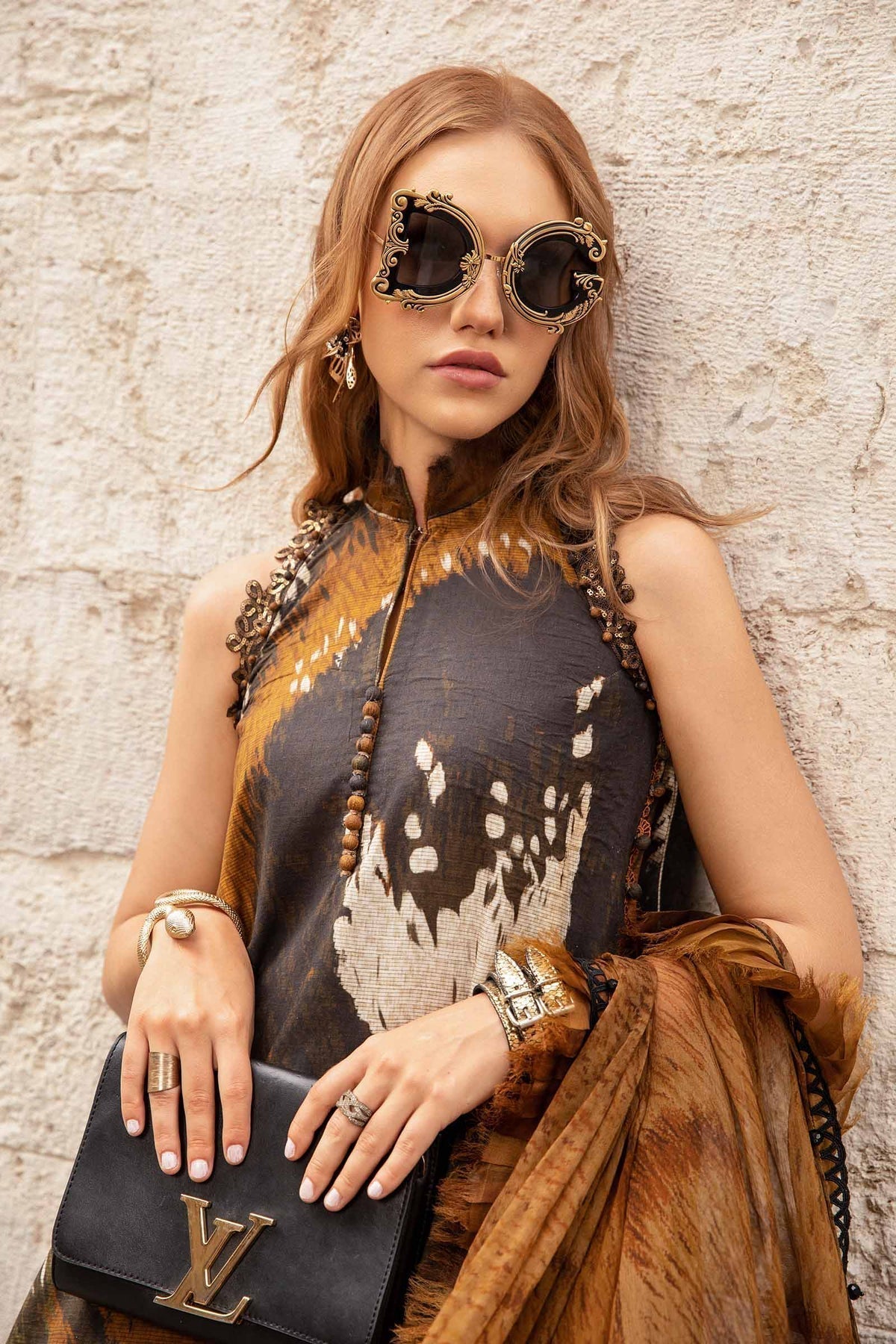Maria B | M Prints Fall Edit 24 | MPT-2310-B - House Of Hania