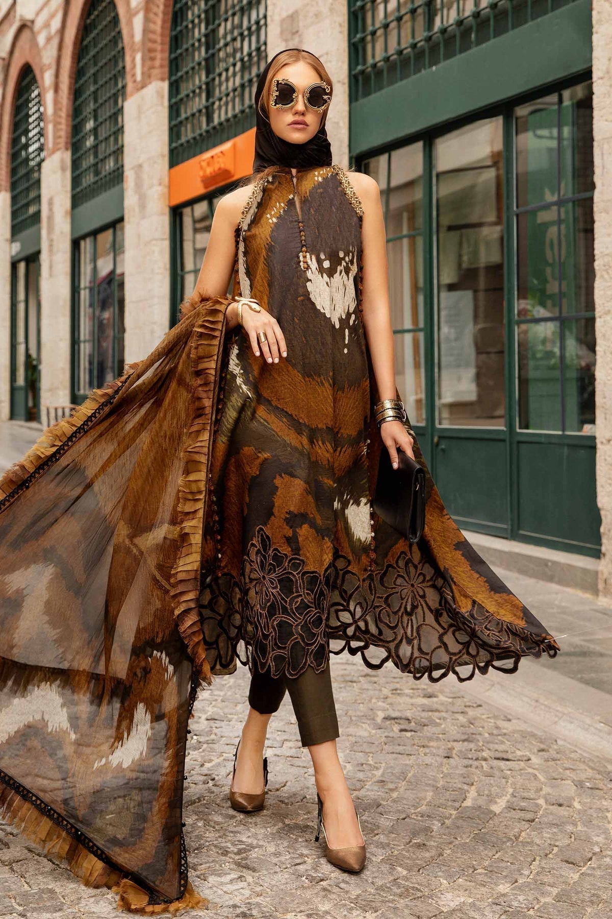 Maria B | M Prints Fall Edit 24 | MPT-2310-B - House Of Hania