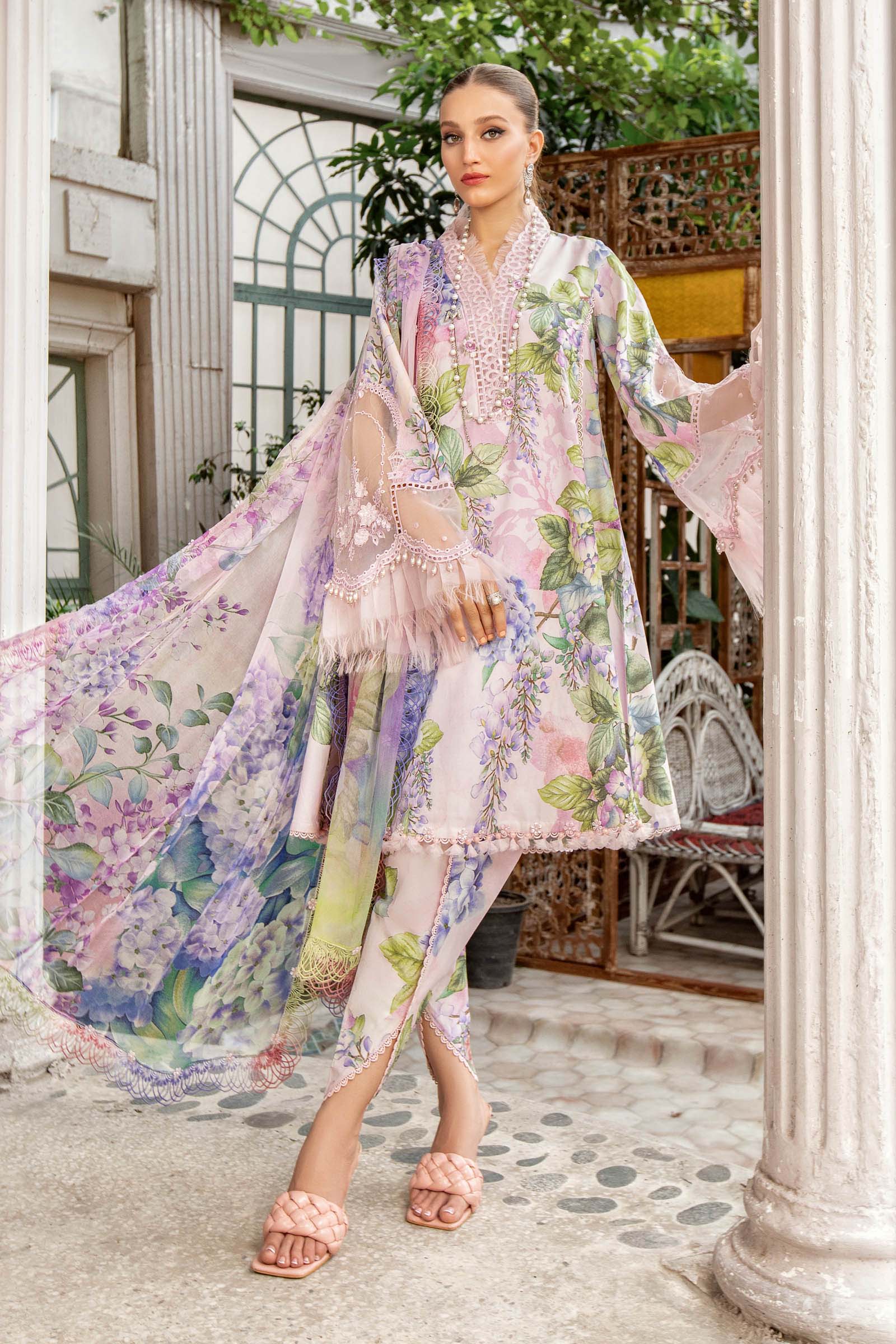 Maria B | M Prints | MPT-1901-A - House Of Hania