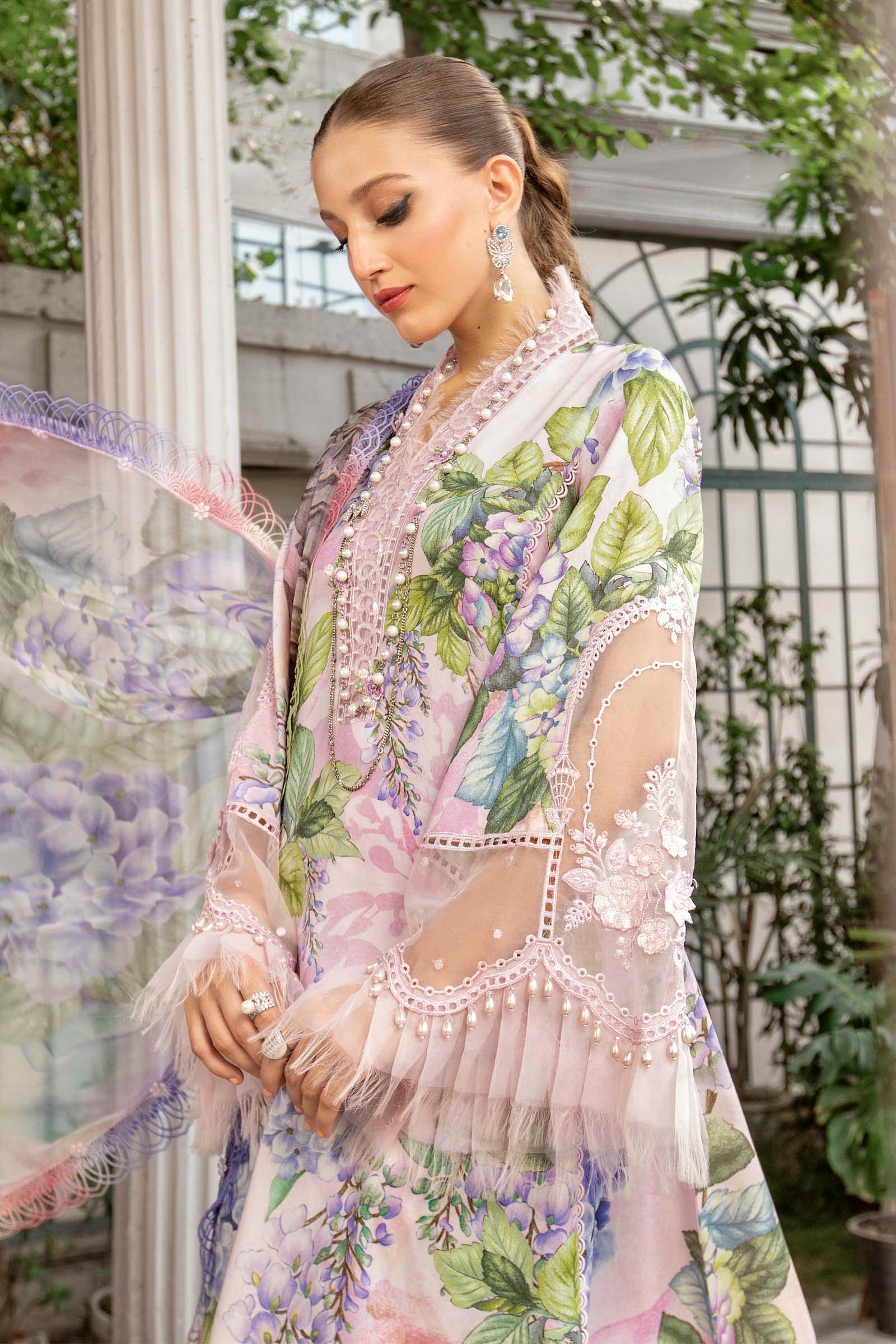 Maria B | M Prints | MPT-1901-A - House Of Hania