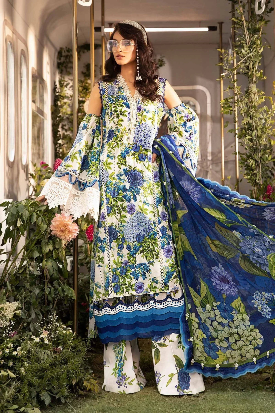 Maria B | M Prints Spring 24 | MPT-2102-B - House Of Hania