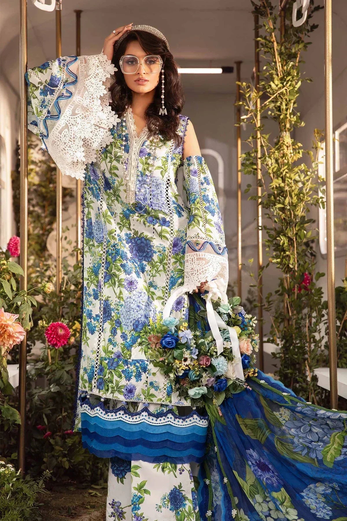 Maria B | M Prints Spring 24 | MPT-2102-B - House Of Hania