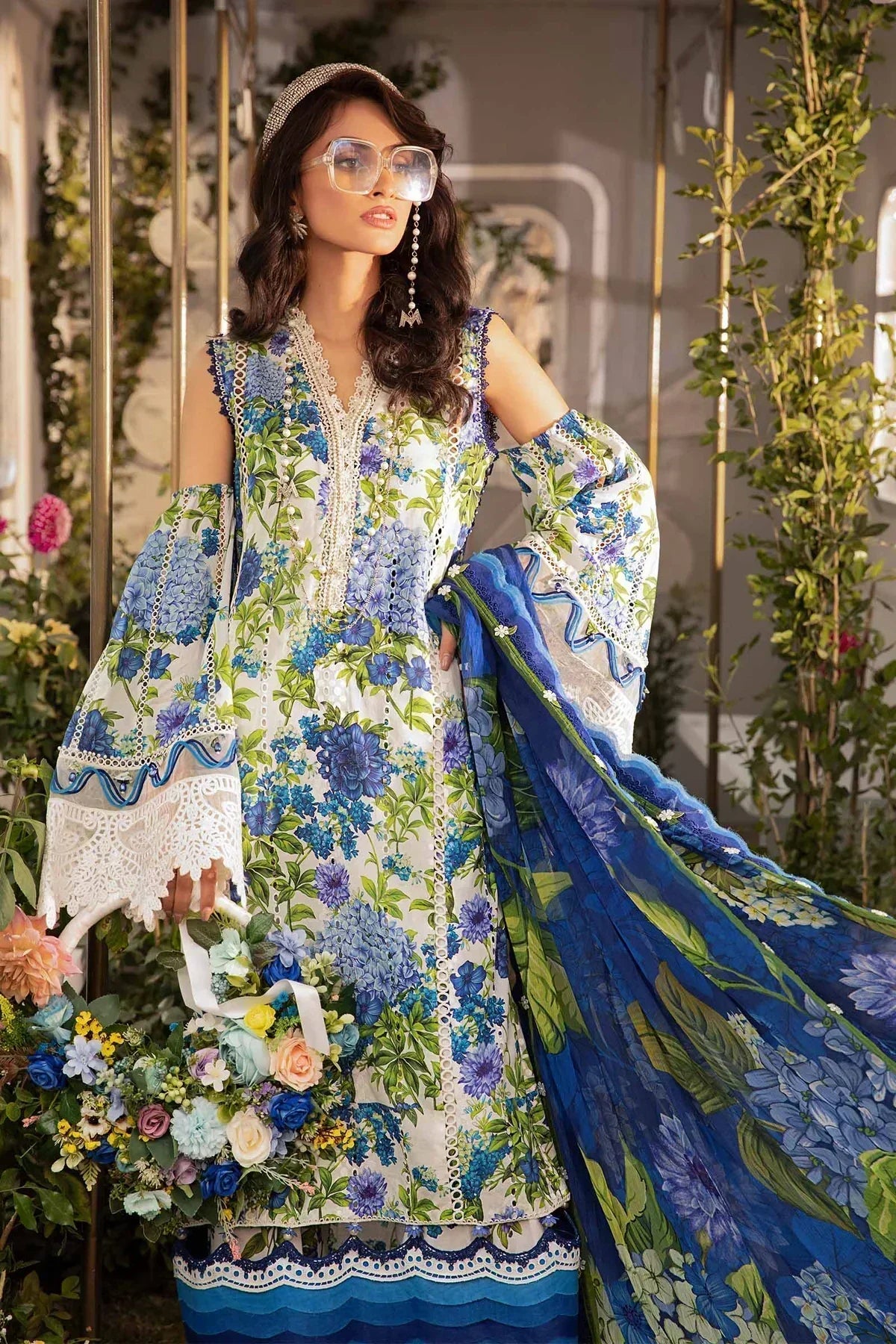 Maria B | M Prints Spring 24 | MPT-2102-B - House Of Hania
