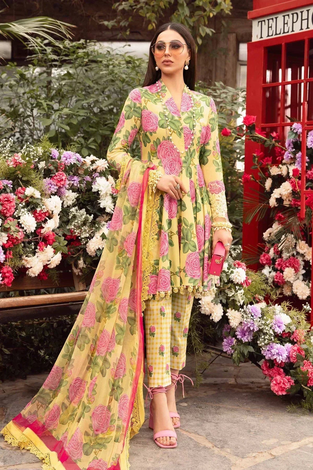 Maria B | M Prints Spring 24 | MPT-2103-A - House Of Hania