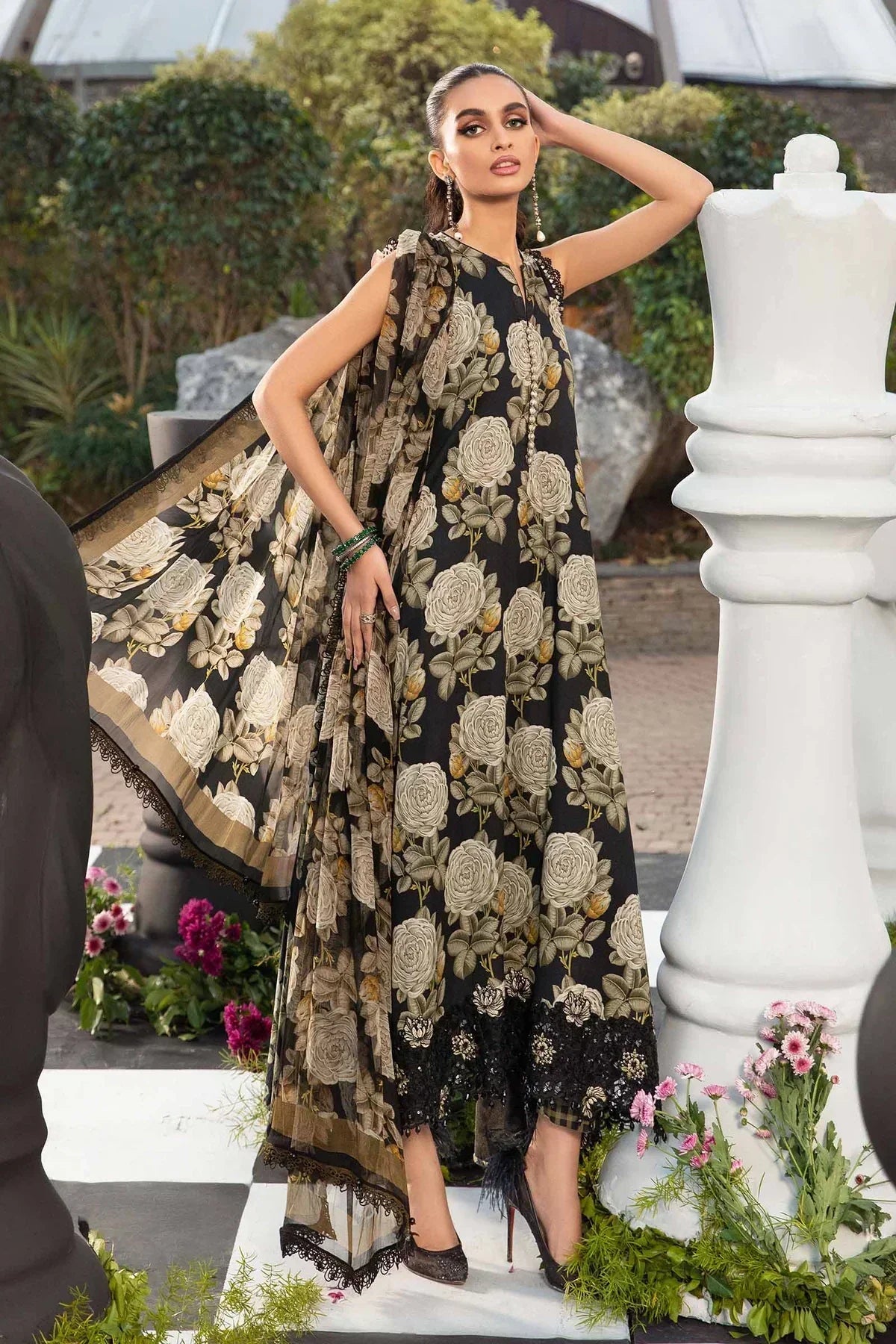 Maria B | M Prints Spring 24 | MPT-2103-B - House Of Hania