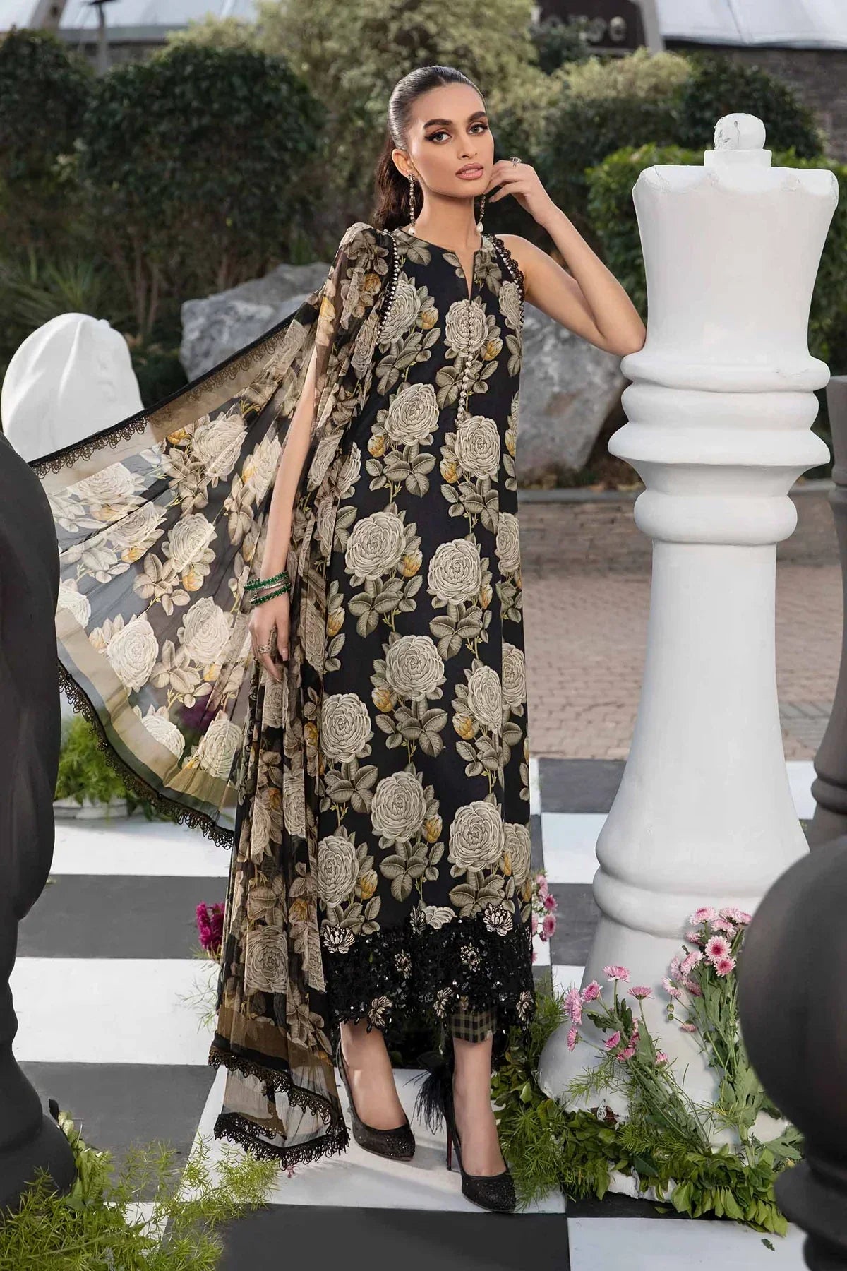 Maria B | M Prints Spring 24 | MPT-2103-B - House Of Hania