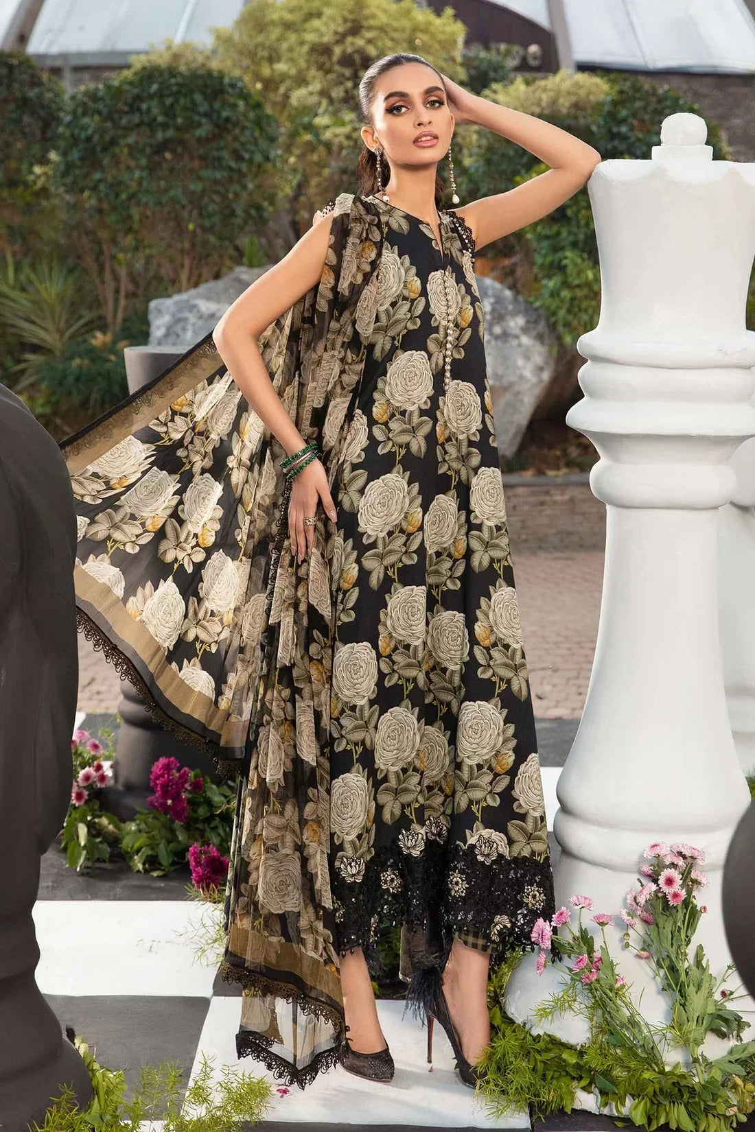 Maria B | M Prints Spring 24 | MPT-2103-B - House Of Hania
