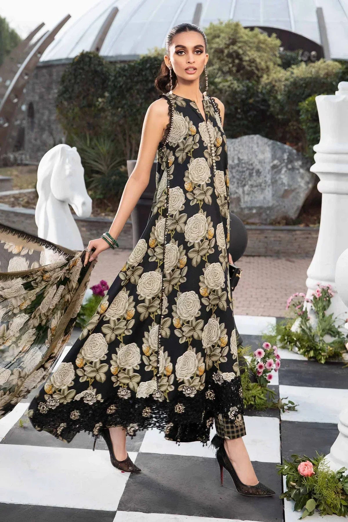 Maria B | M Prints Spring 24 | MPT-2103-B - House Of Hania