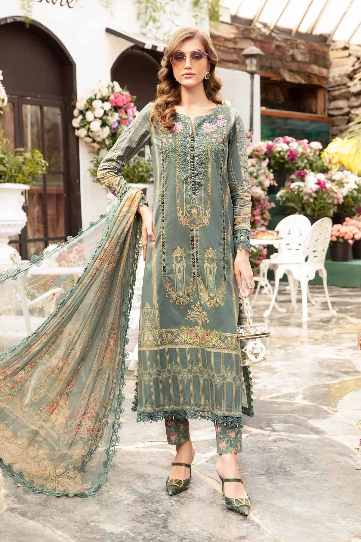 Maria B | M Prints Spring 24 | MPT-2104-B - House Of Hania