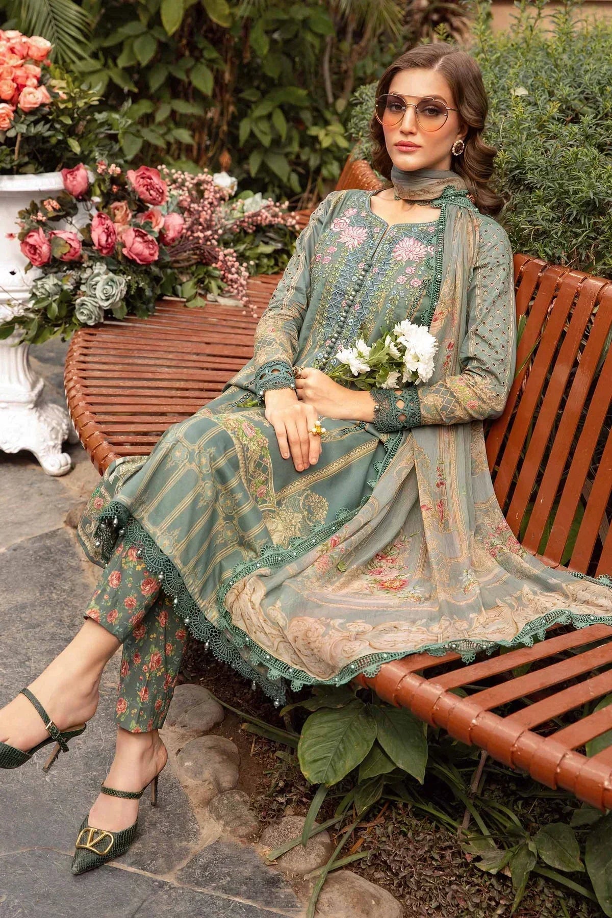 Maria B | M Prints Spring 24 | MPT-2104-B - House Of Hania