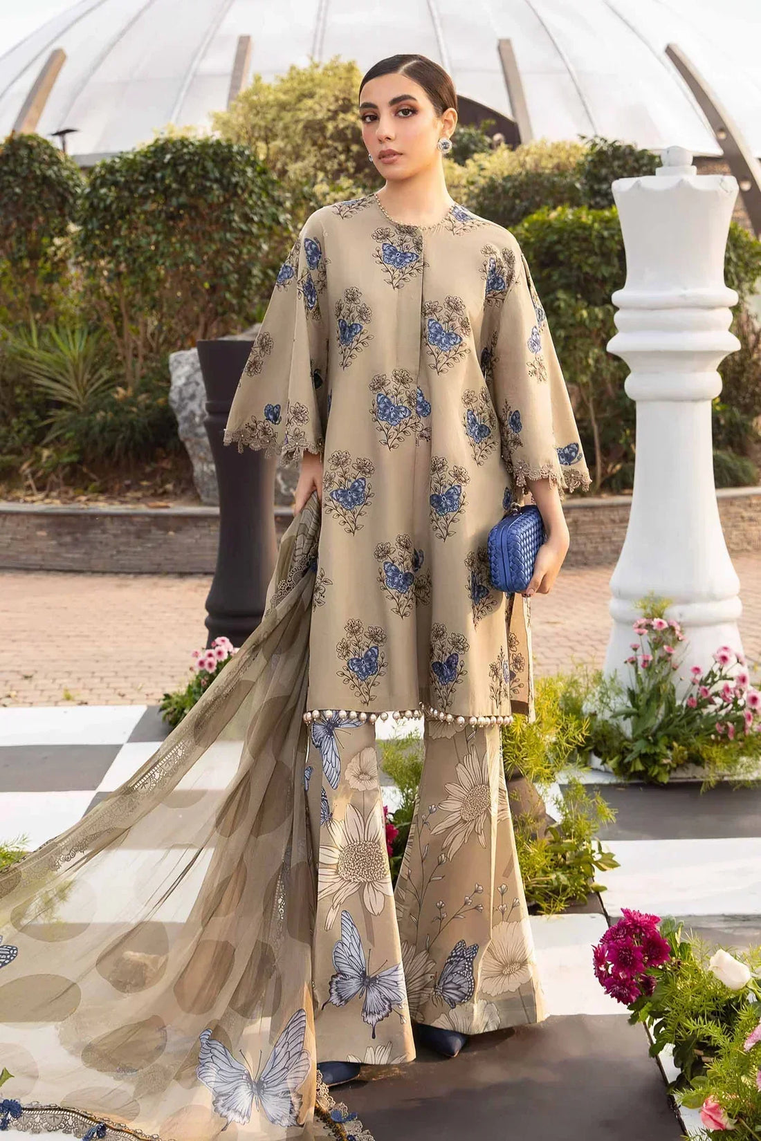 Maria B | M Prints Spring 24 | MPT-2105-B - House Of Hania