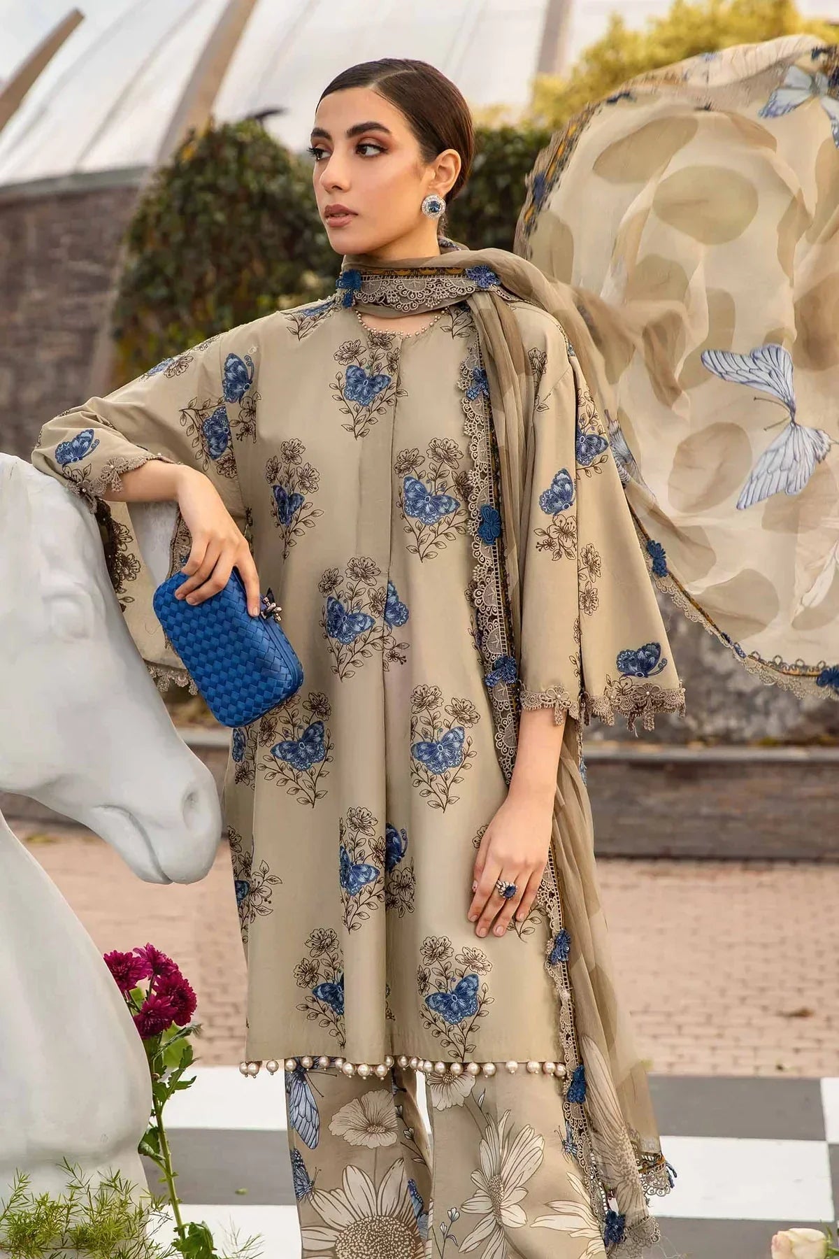 Maria B | M Prints Spring 24 | MPT-2105-B - House Of Hania
