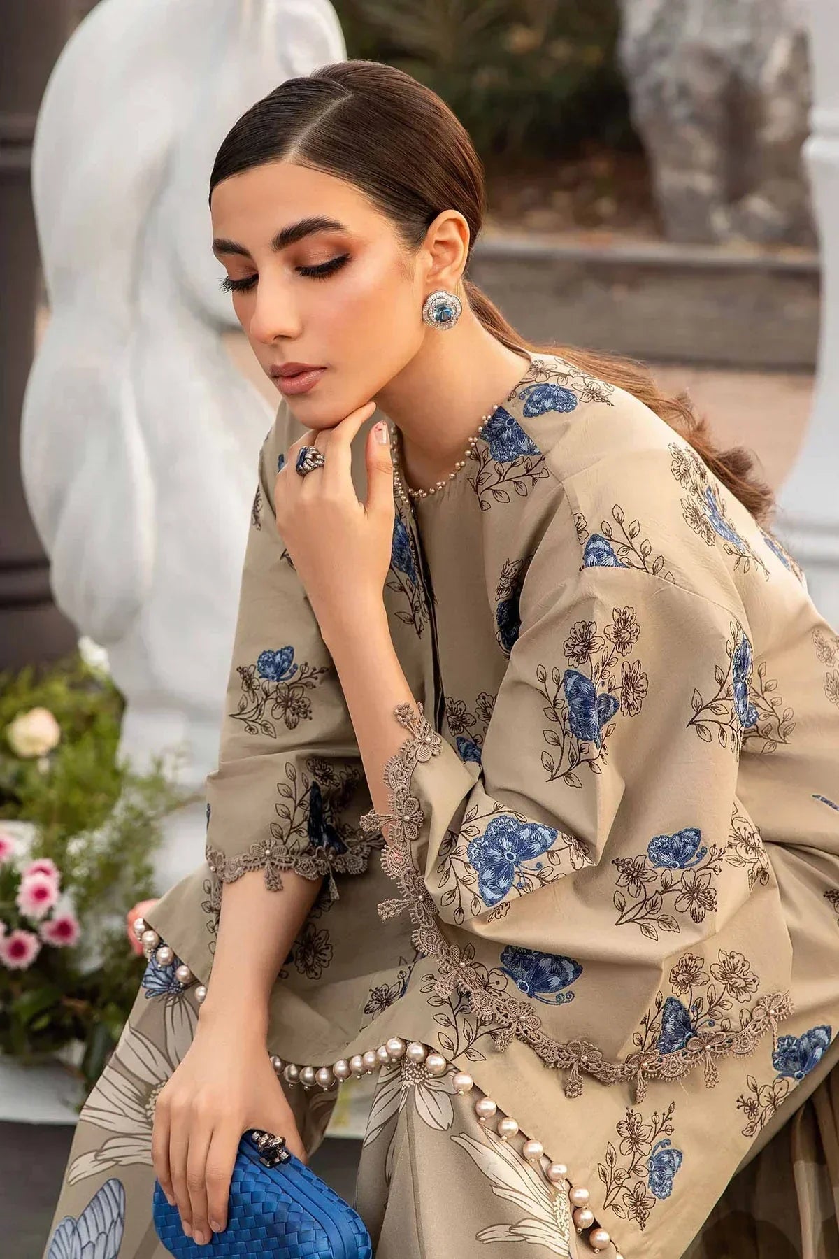 Maria B | M Prints Spring 24 | MPT-2105-B - House Of Hania