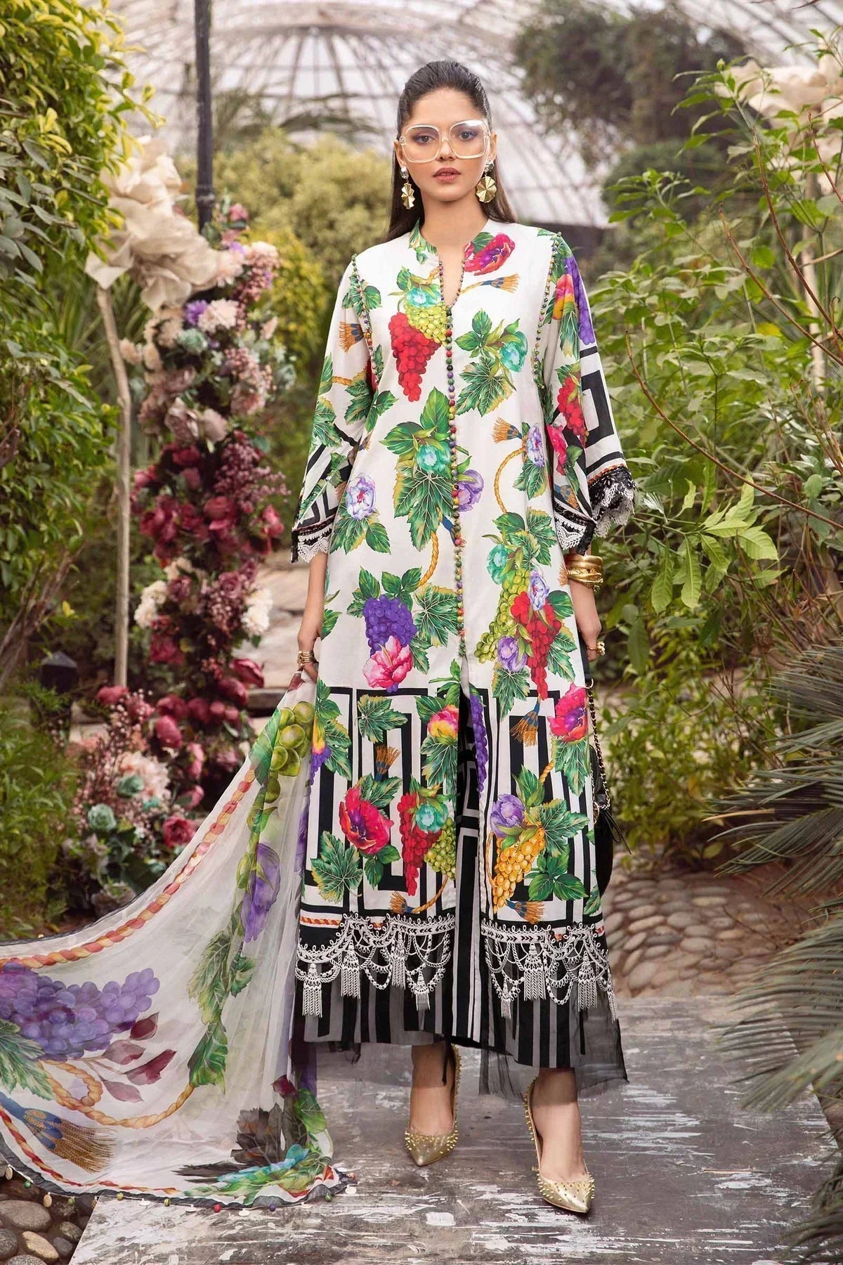 Maria B | M Prints Spring 24 | MPT-2108-A - House Of Hania