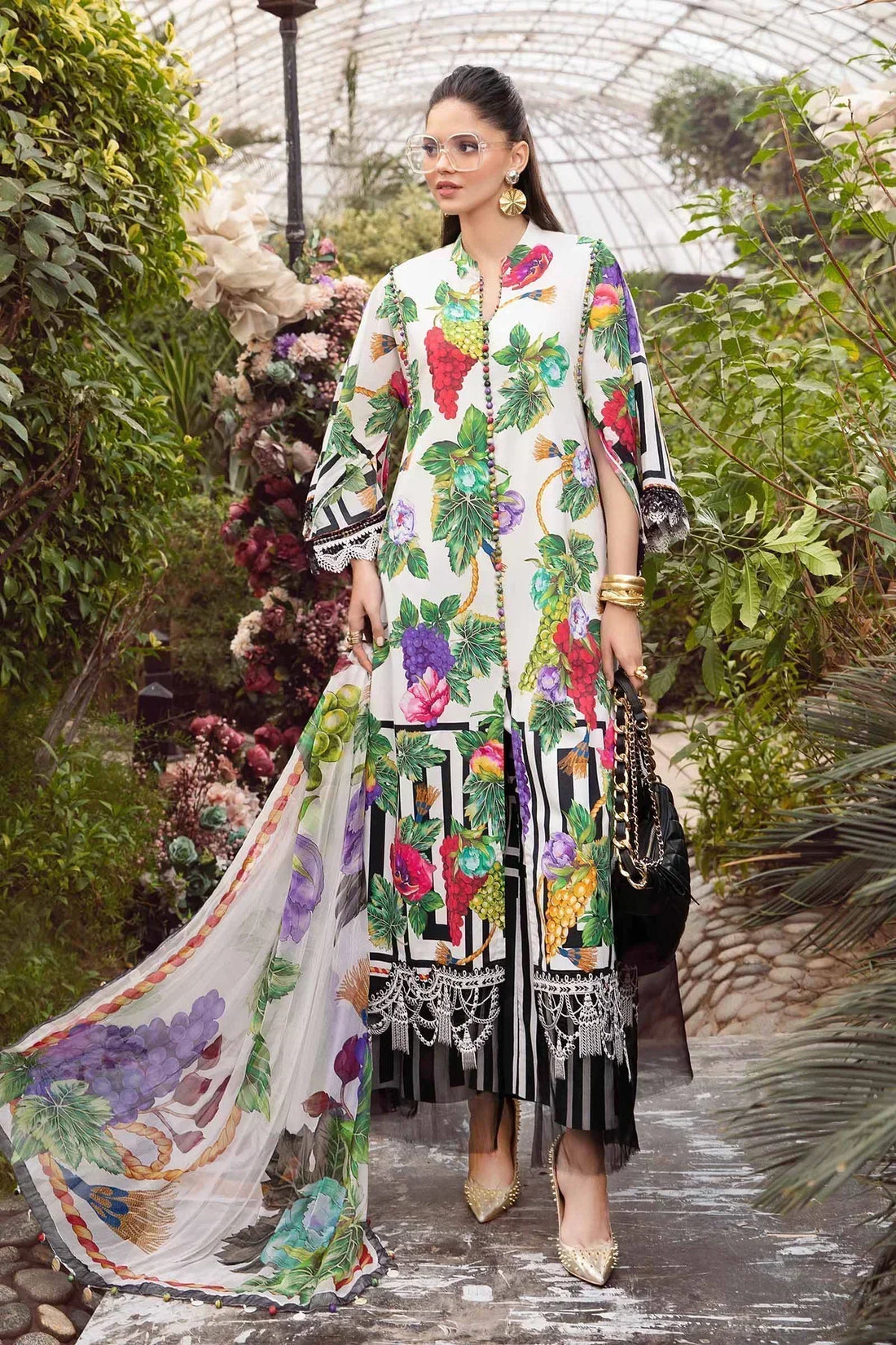 Maria B | M Prints Spring 24 | MPT-2108-A - House Of Hania