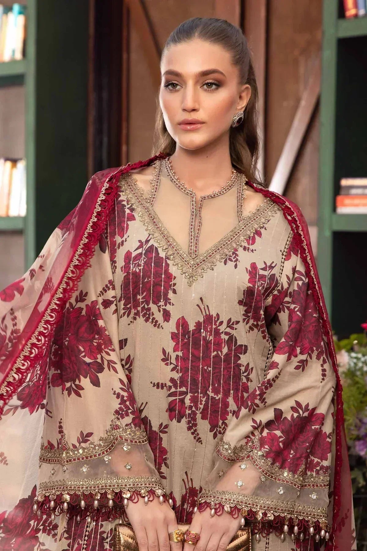 Maria B | M Prints Spring 24 | MPT-2110-A - House Of Hania