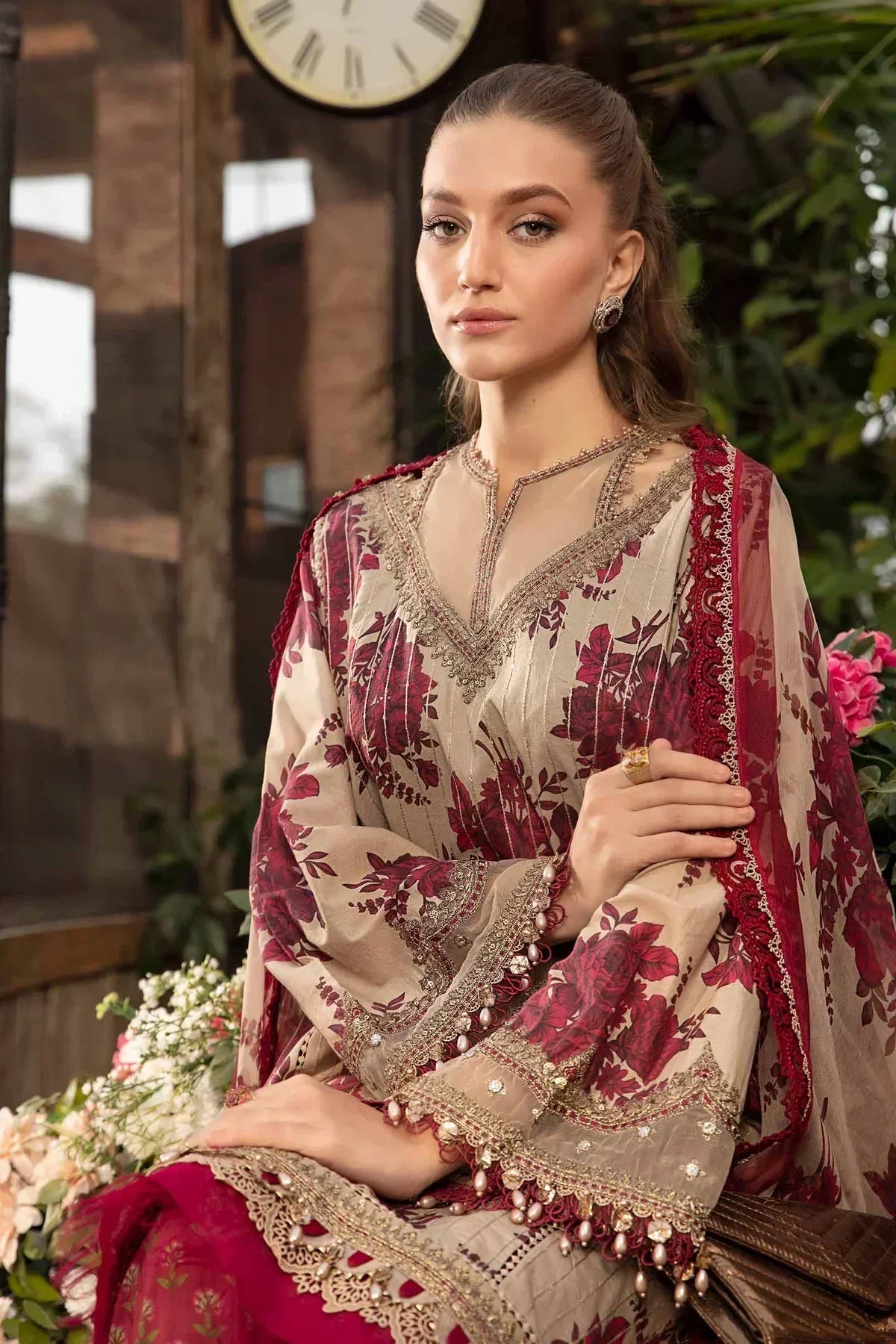 Maria B | M Prints Spring 24 | MPT-2110-A - House Of Hania