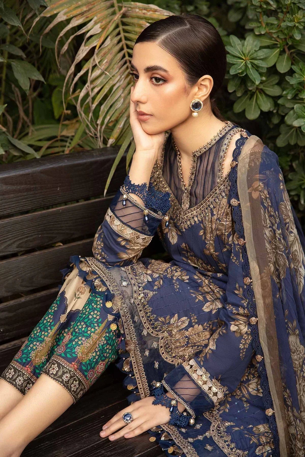 Maria B | M Prints Spring 24 | MPT-2110-B - House Of Hania